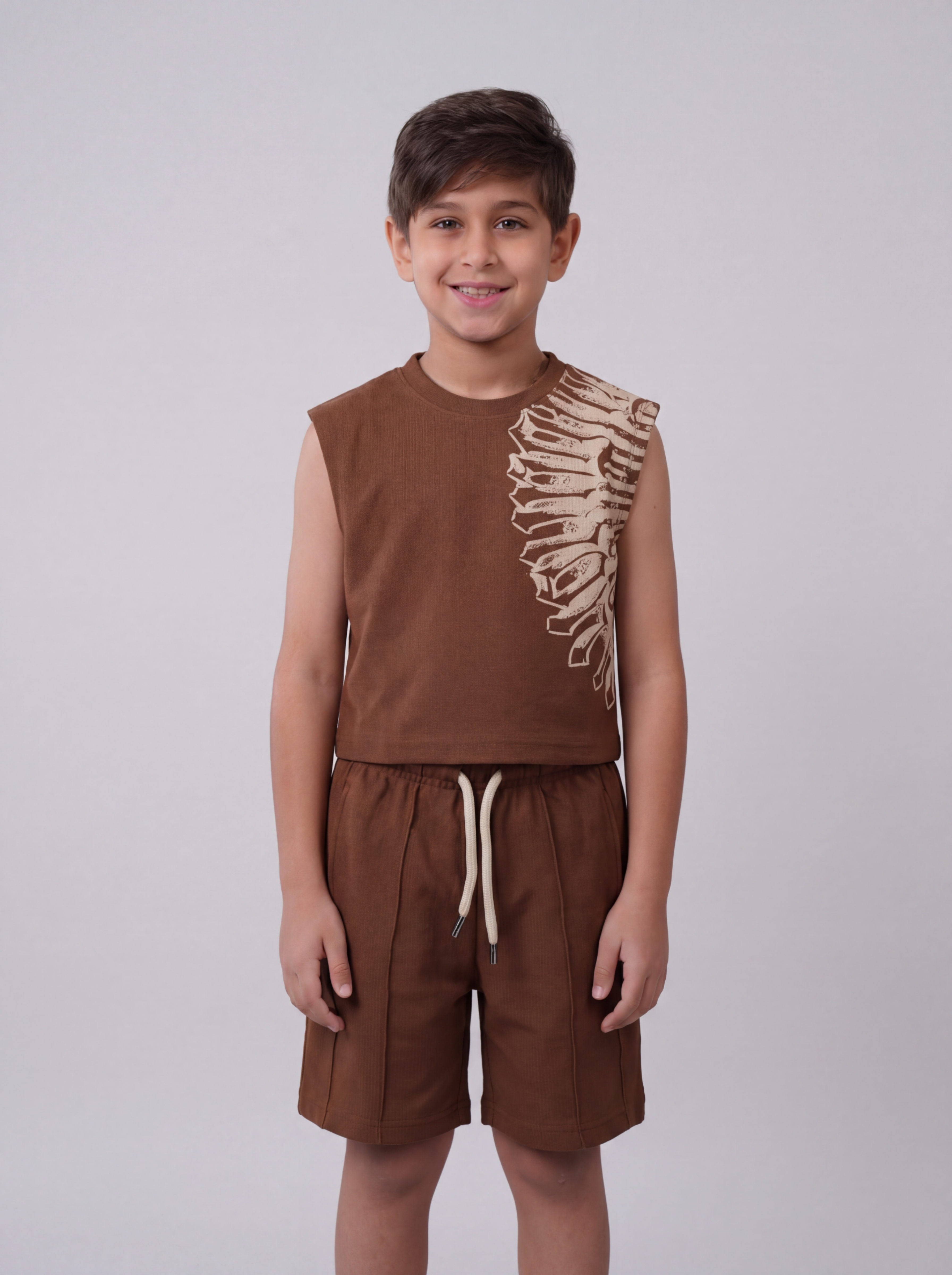Kids' Tank and Shorts Matching Set