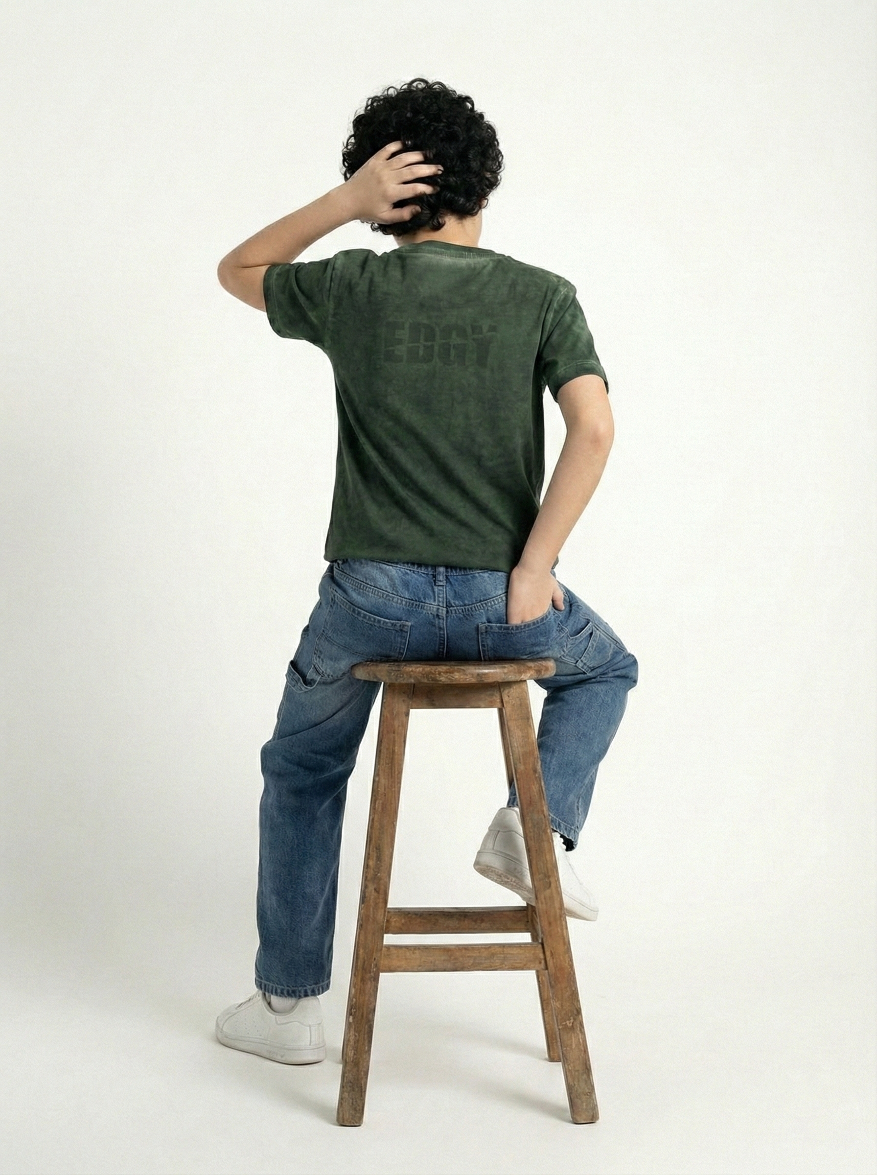 Boys’ T-SHIRT "EDGY" Oversized Short-Sleeve T-Shirt