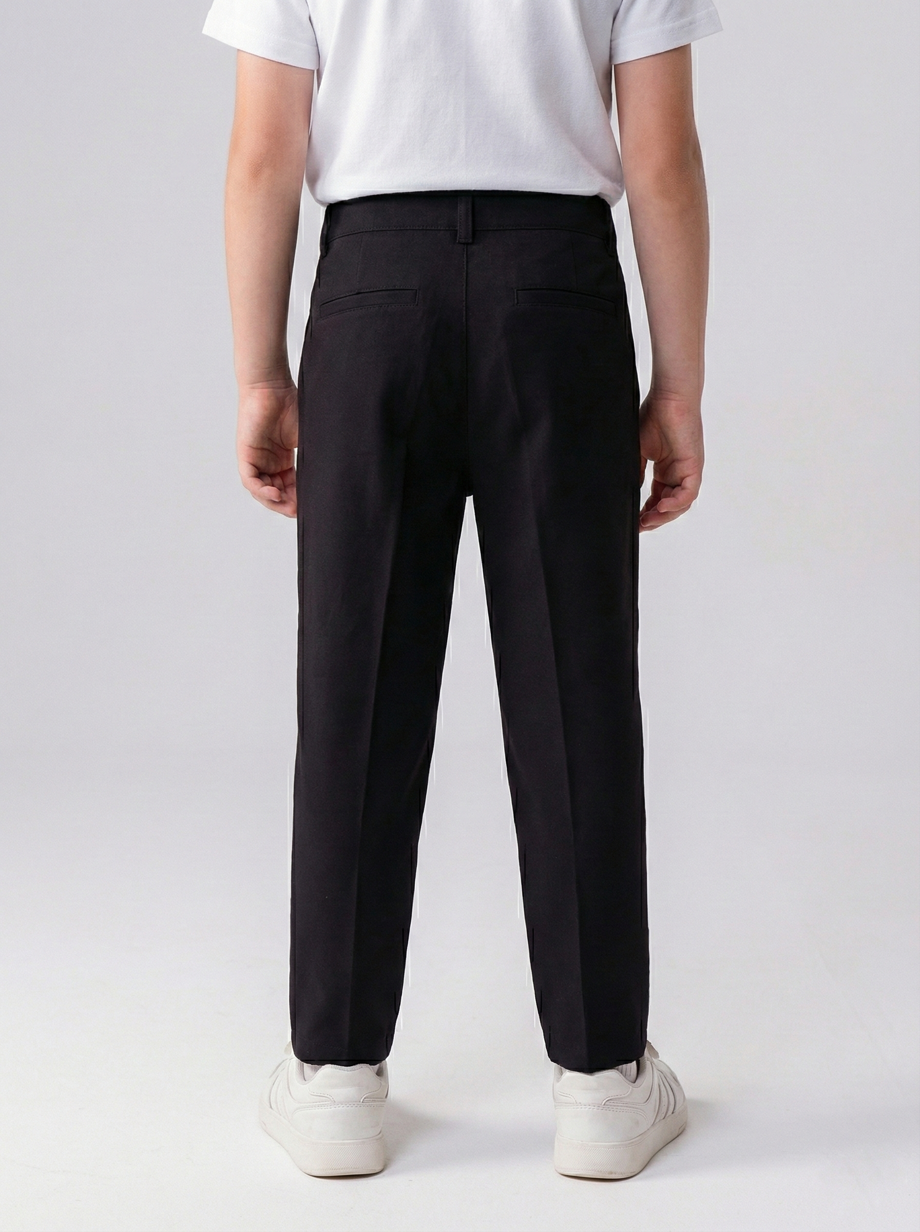 Boys’ Trousers – Classic Smart-Casual Dress Pants with Comfort Fit