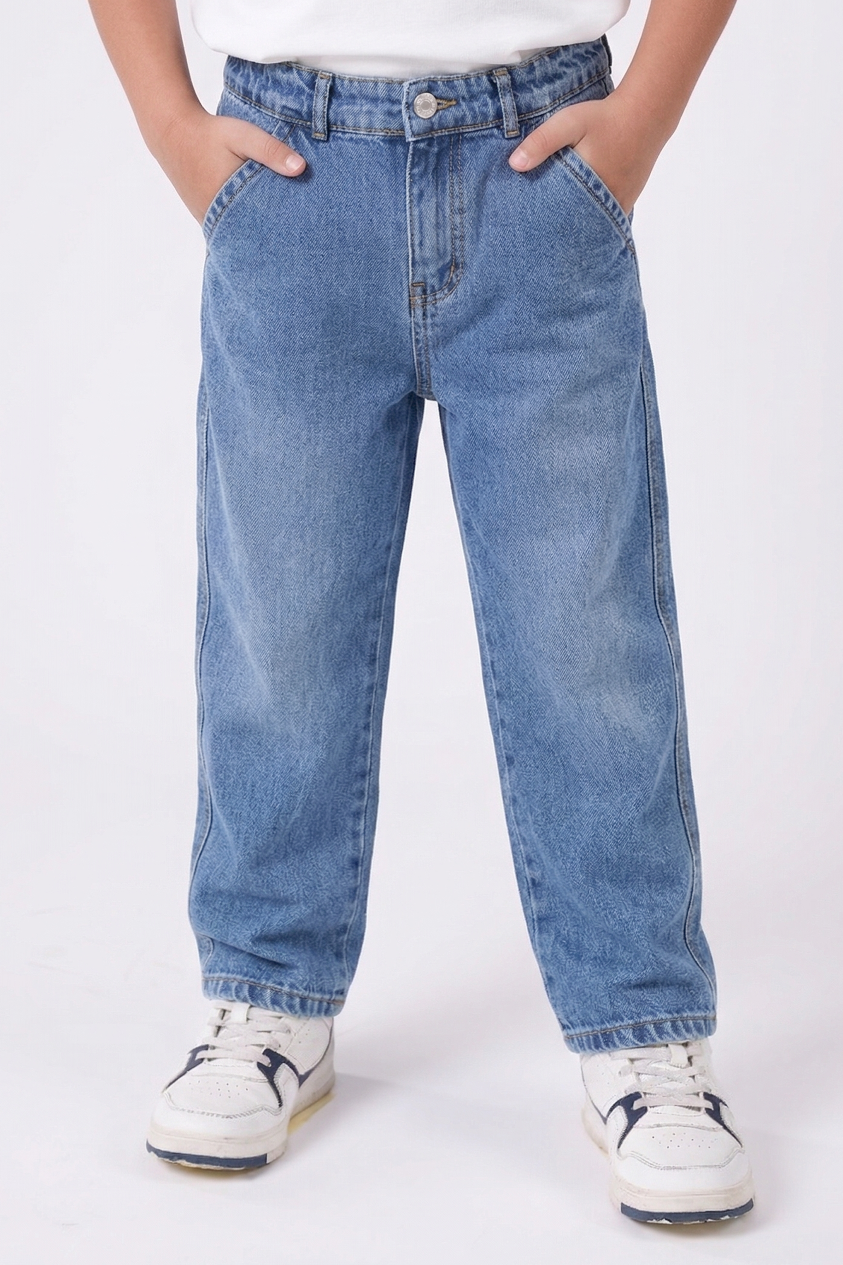Boys' Classic Straight-Leg Denim Jeans