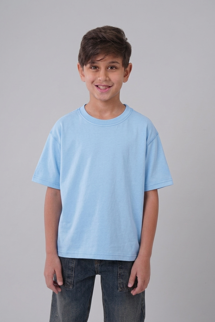 Boys’ Vintage Acid-Wash Essential Tee