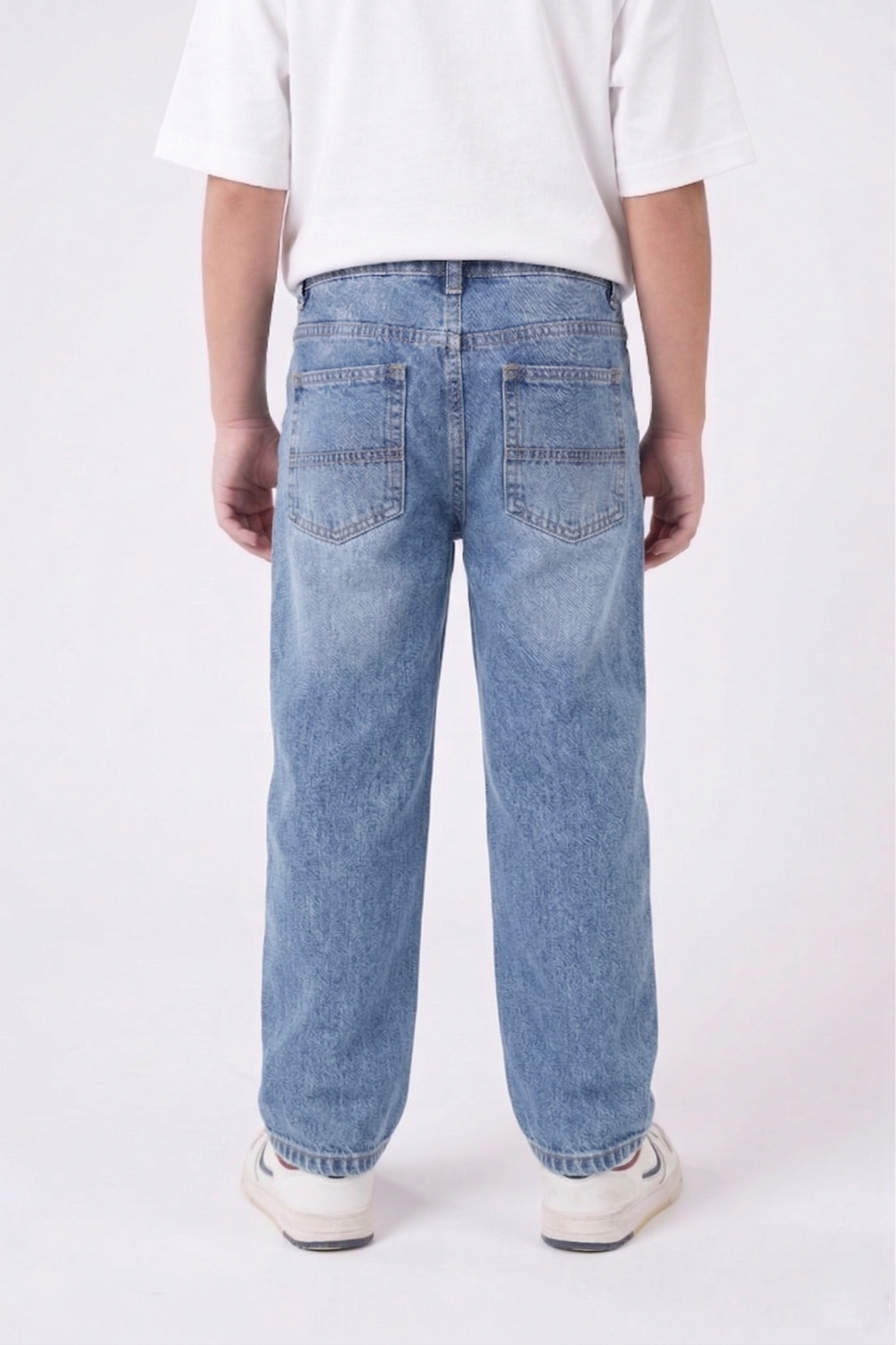 Boys’ Classic Straight-Leg Denim Jeans
