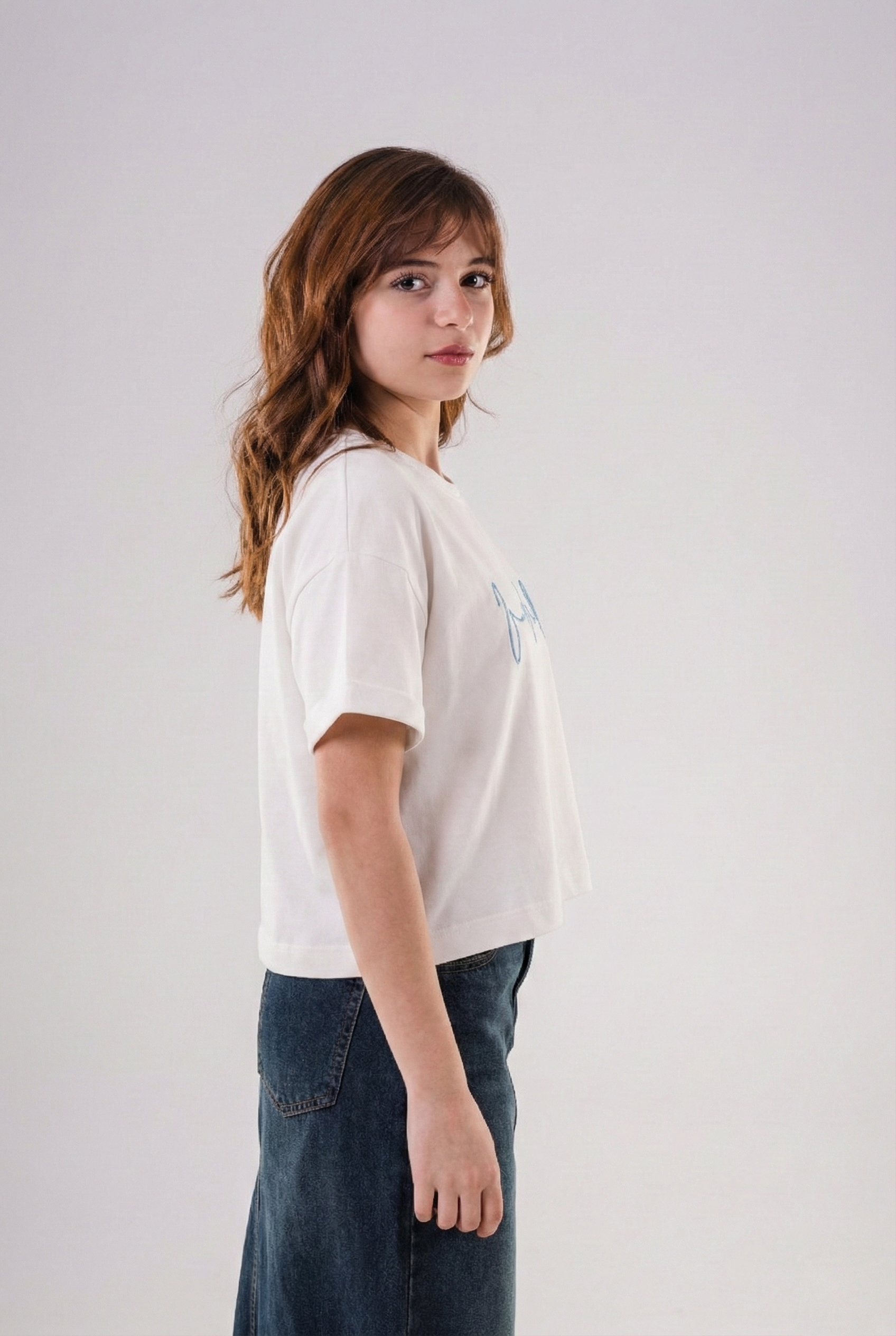 Girls’ Heartbeat Graphic Tee – Short-Sleeve Cotton Top