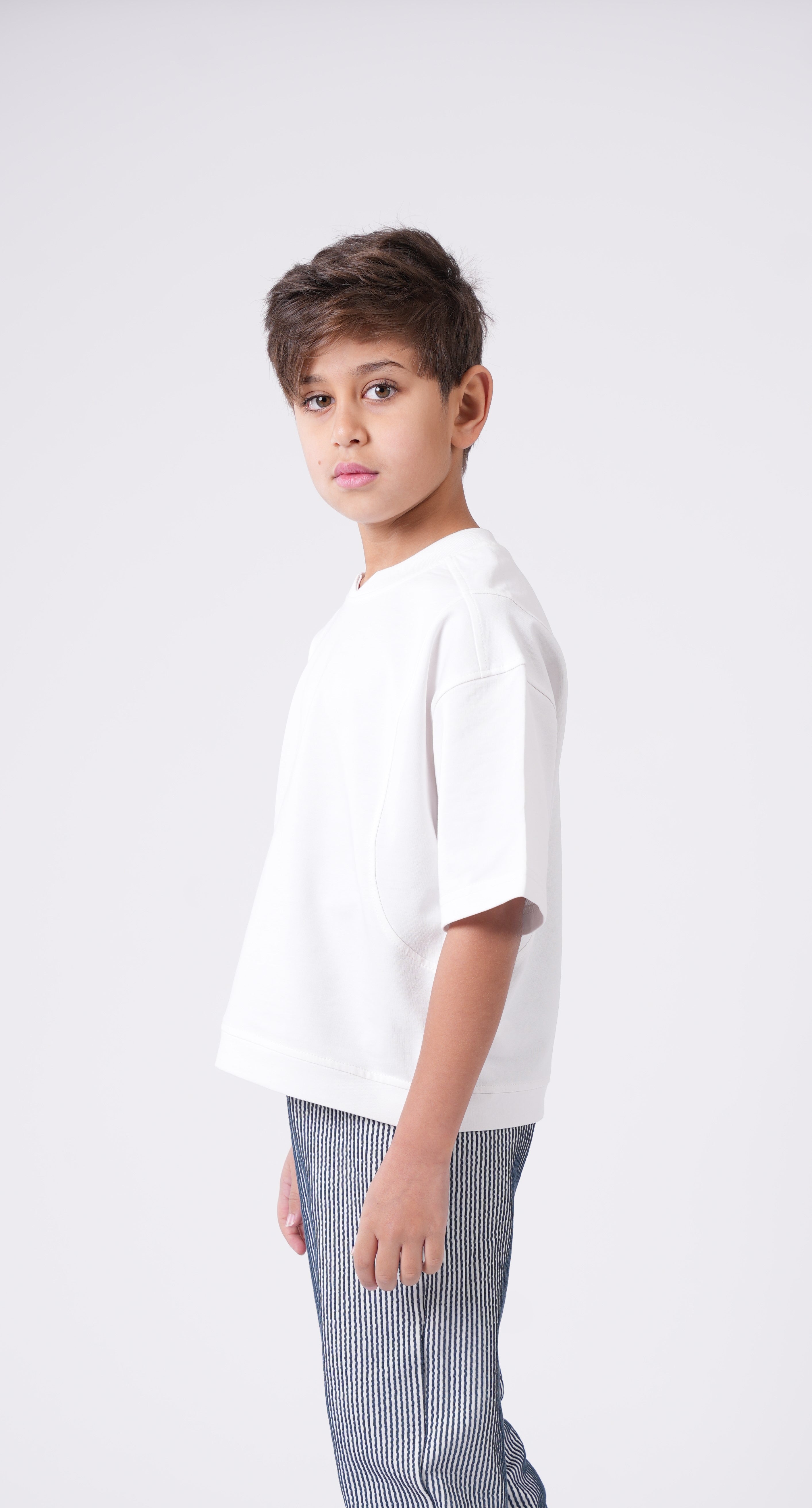 Boys’ Oversized Paneled T-shirt