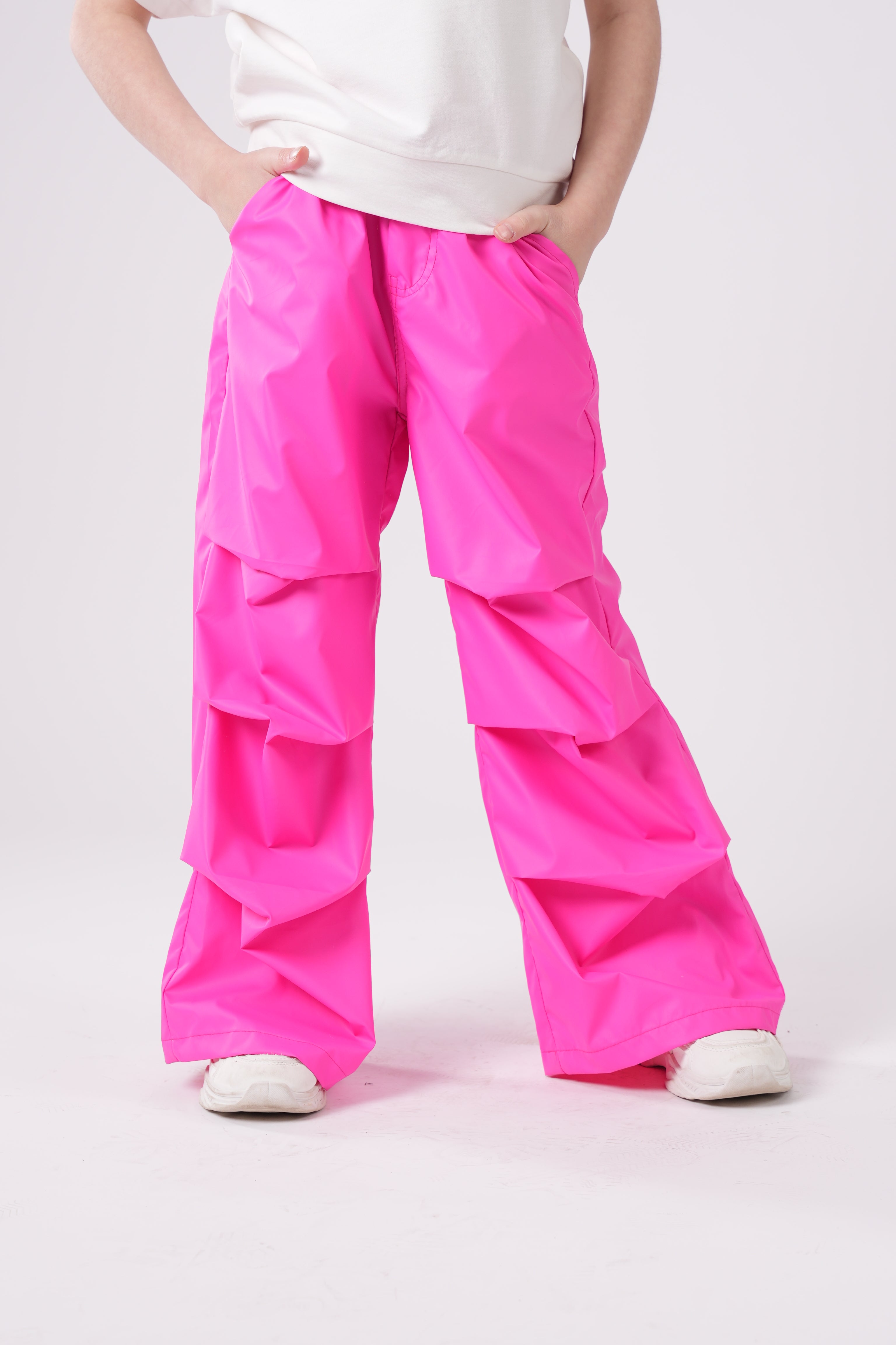 Girls’ Tiered Wide-Leg Trousers