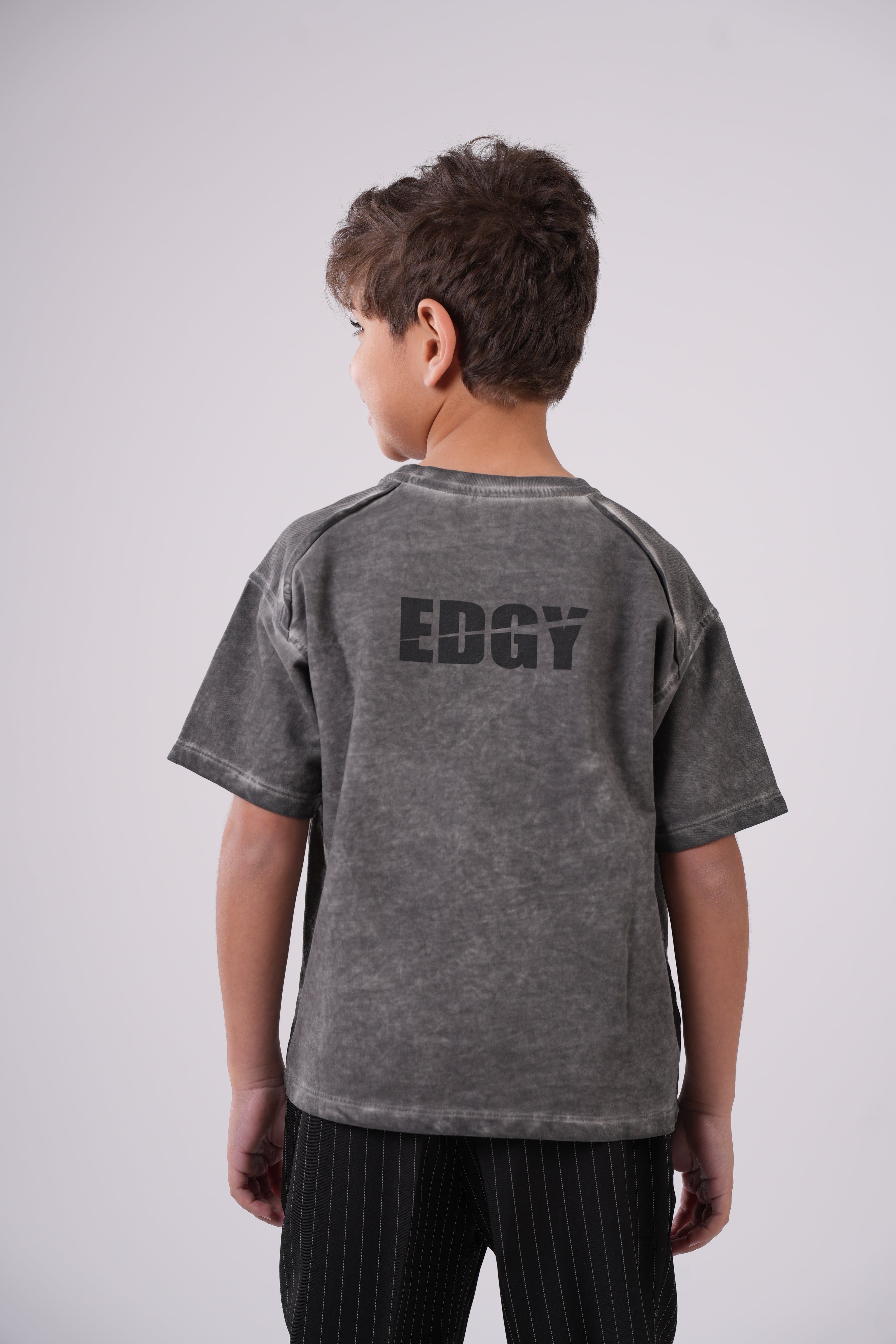 Boys’ T-SHIRT "EDGY" Oversized Short-Sleeve