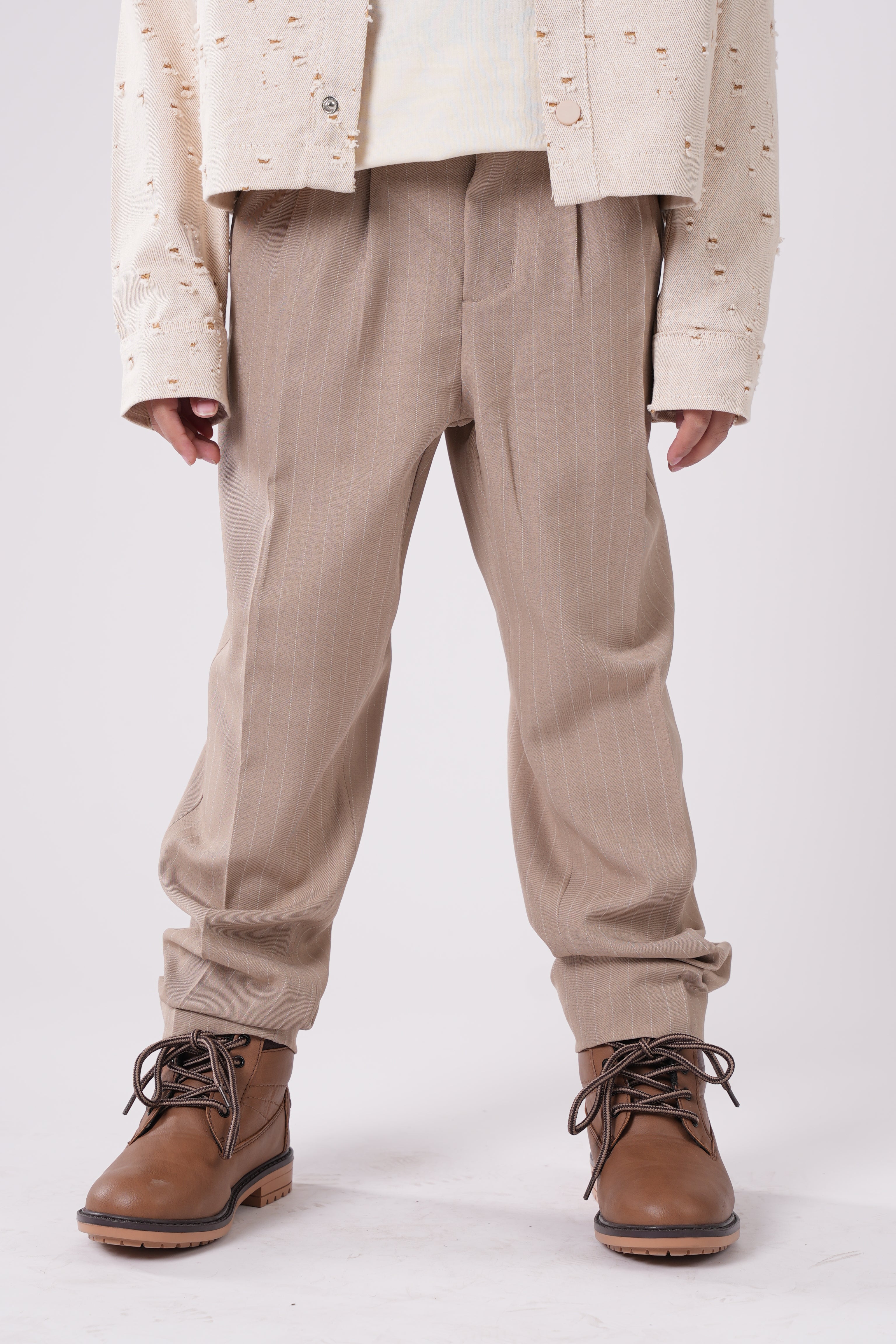 Boys’ Relaxed Pinstripe Cargo Pants