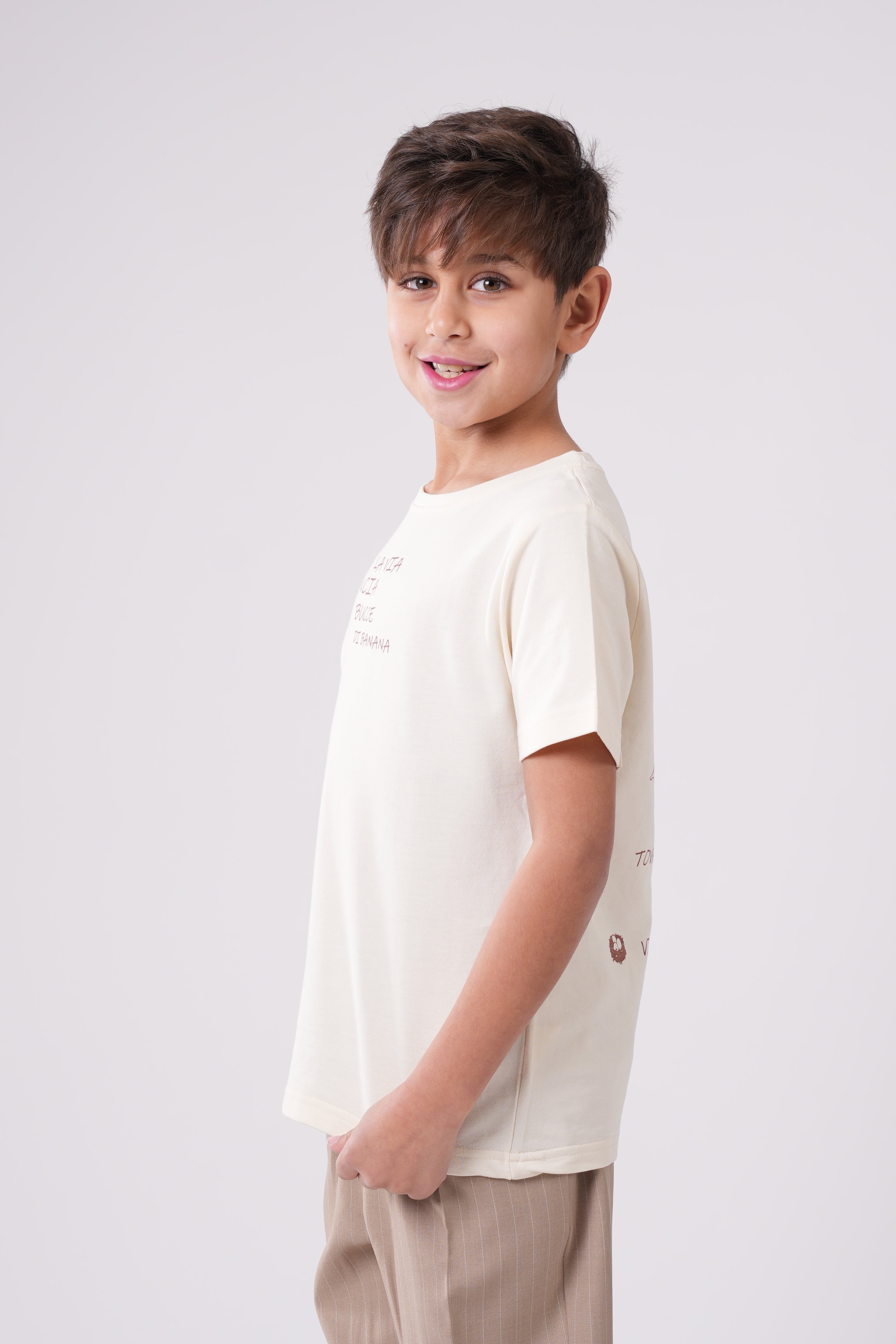 Boys’ Graphic Tee – "La Via" T-Shirt