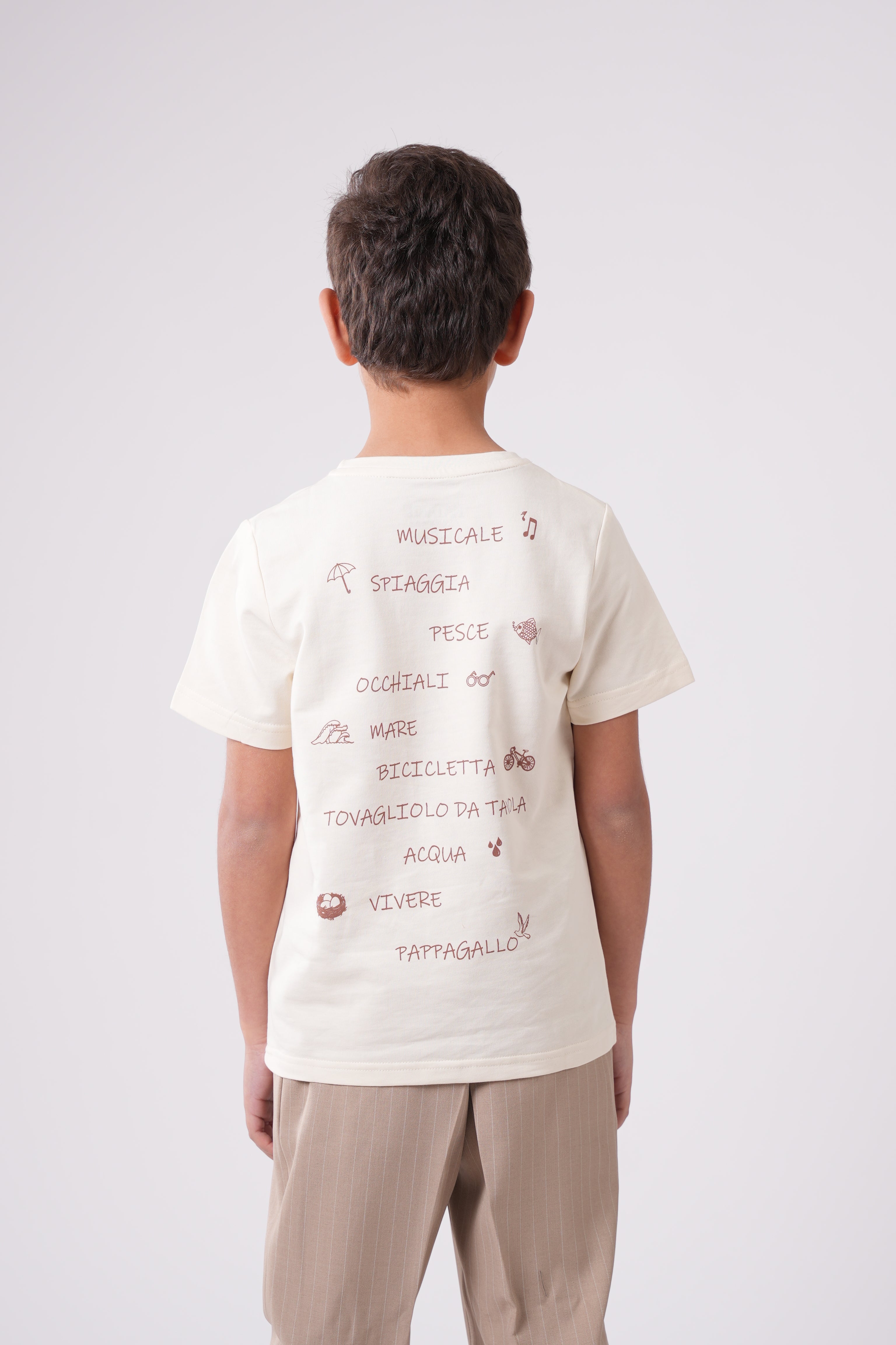 Boys’ Graphic Tee – "La Via" T-Shirt