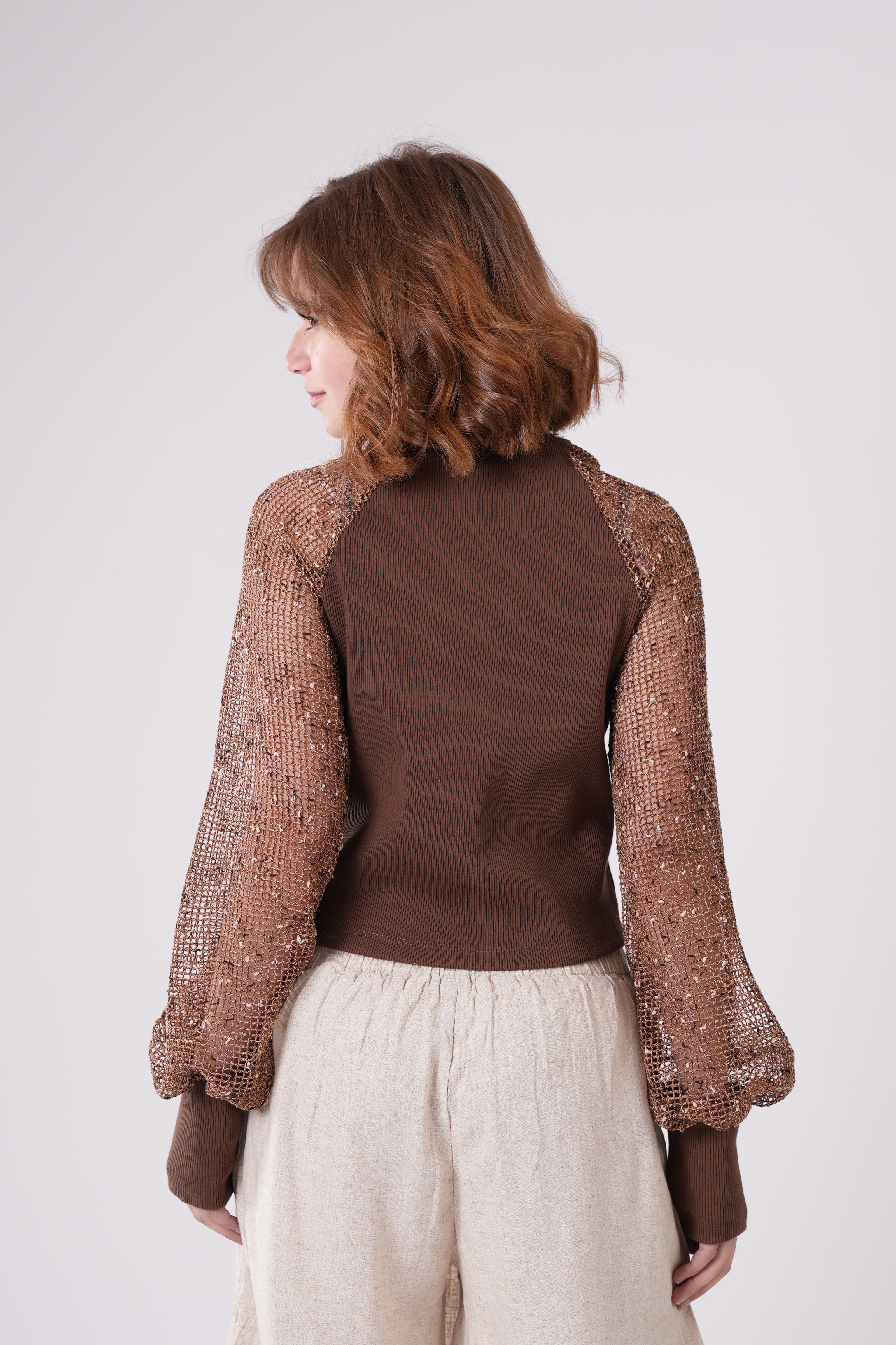Girls’ Elegant Long-Sleeve Blouse
