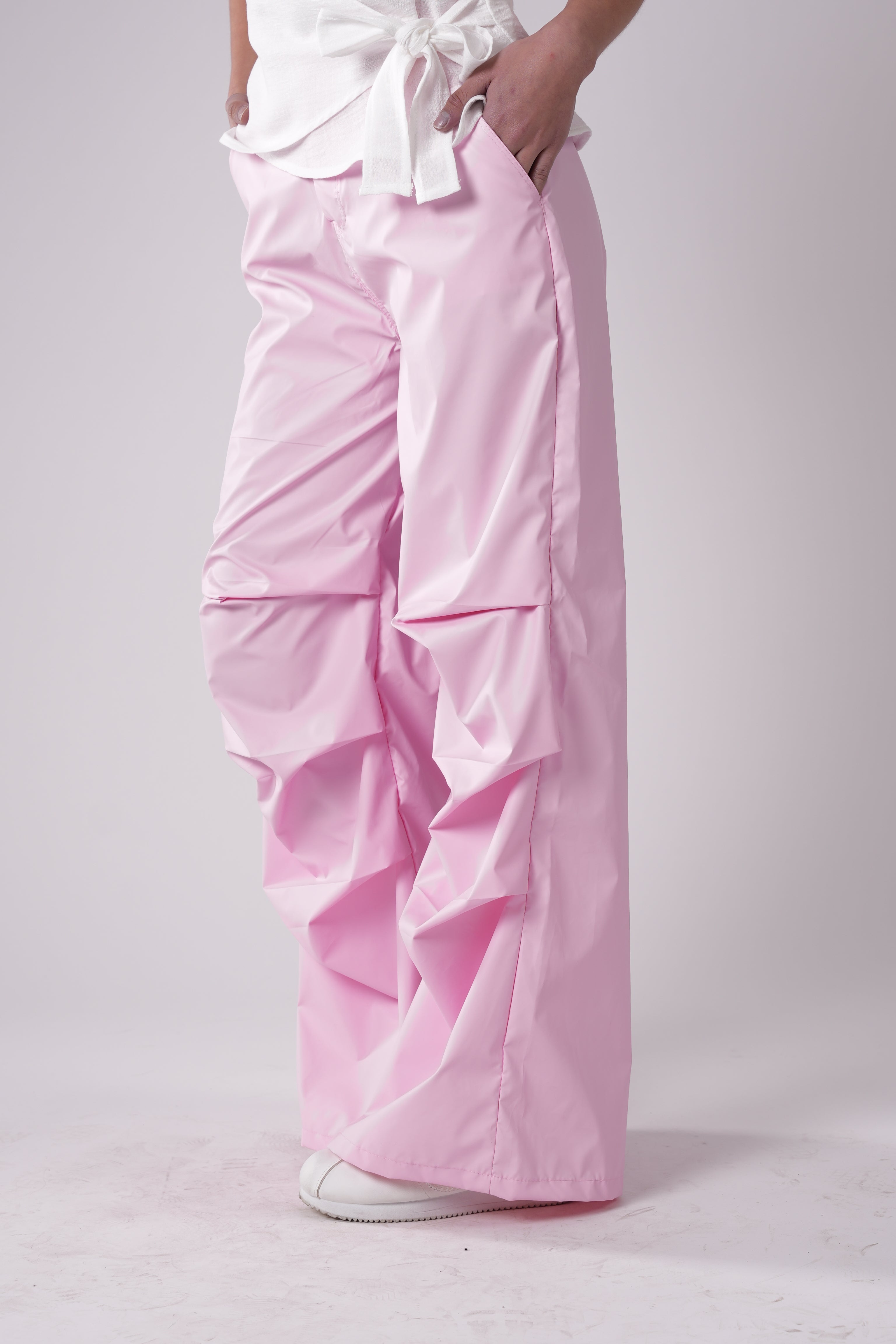 Girls’ Tiered Wide-Leg Trousers – Trendy High-Waisted Layered Fashion Pants