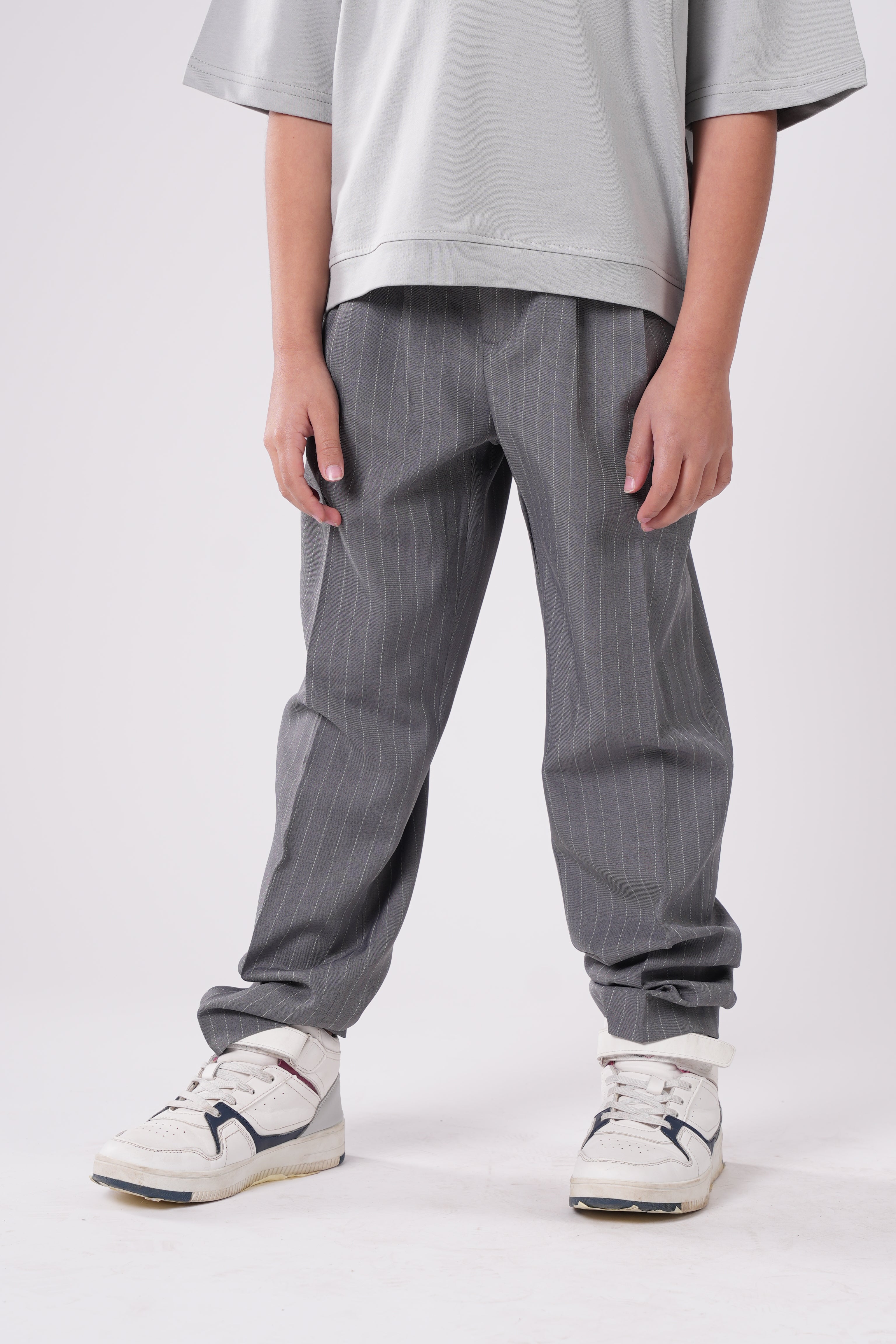 Boys’ Relaxed Pinstripe Cargo Pants
