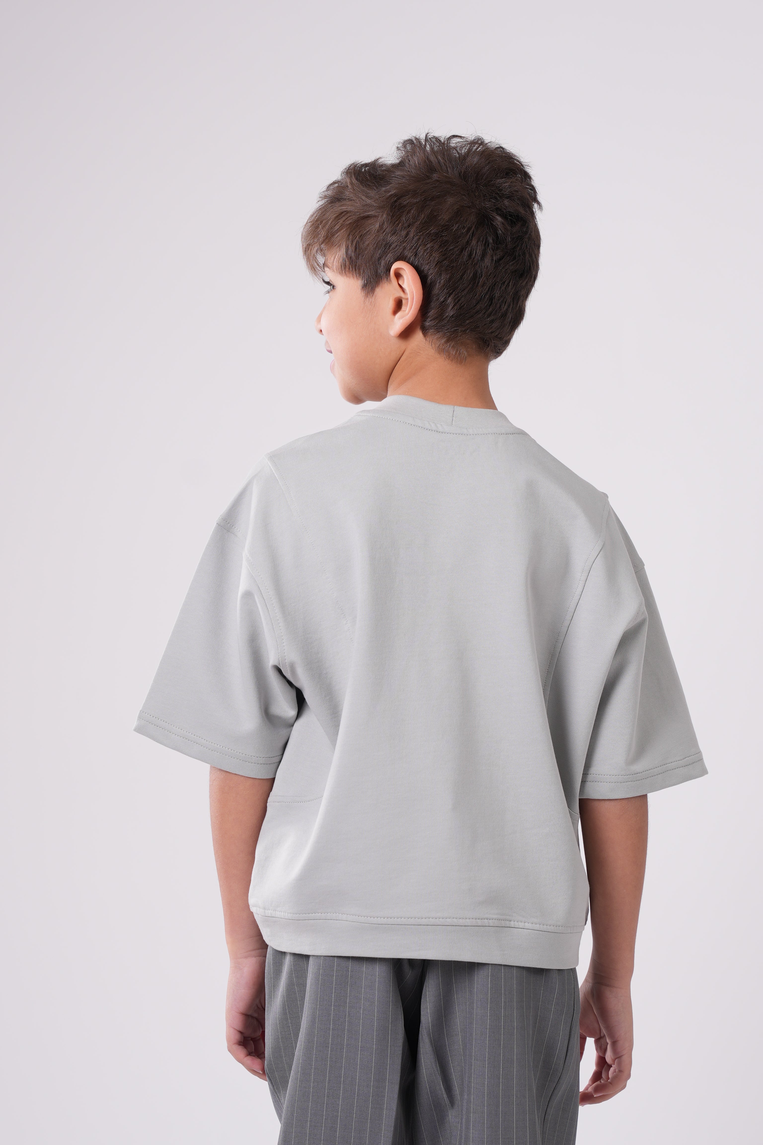 Boys’ Oversized Paneled T-shirt