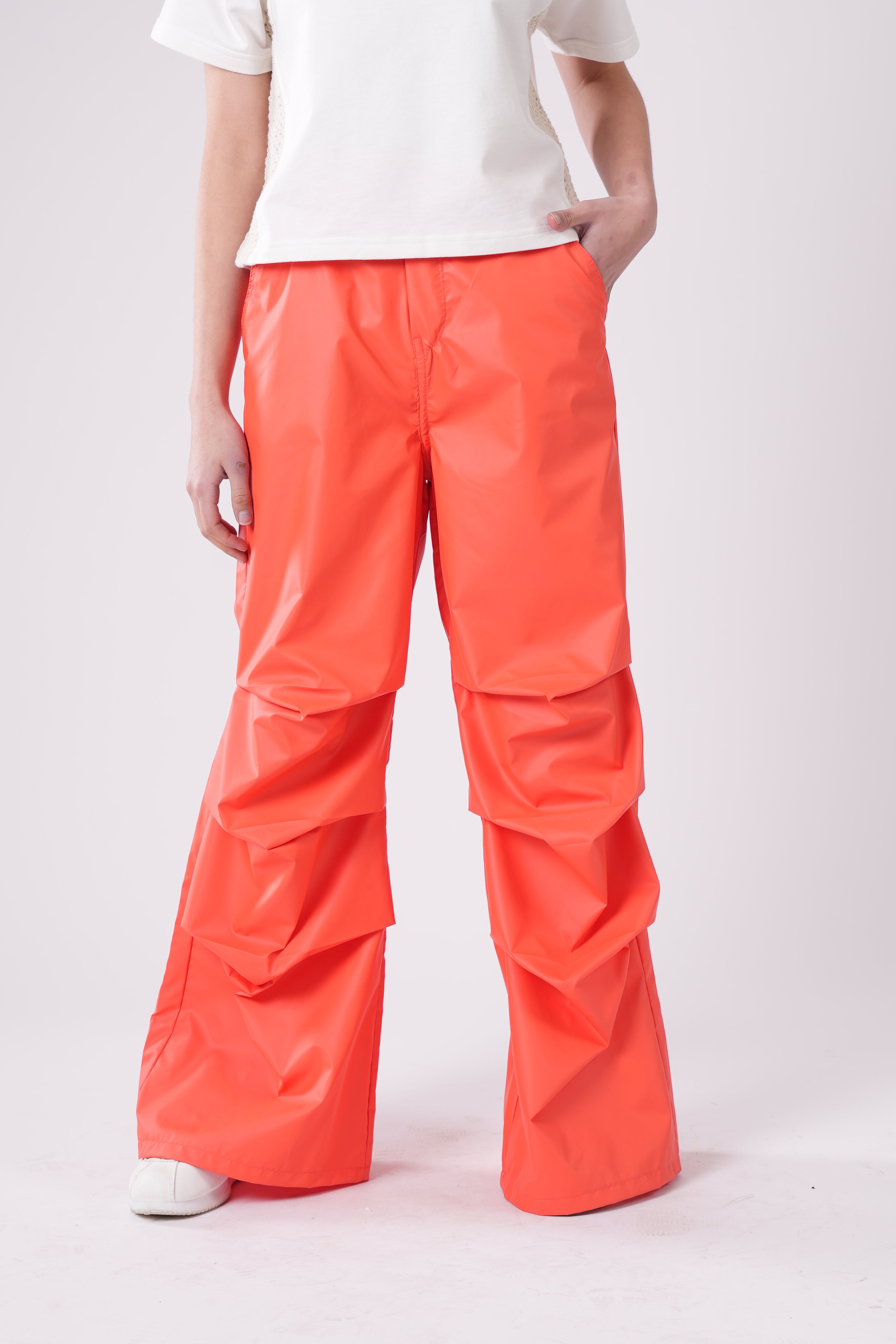 Girls’ Tiered Wide-Leg Trousers