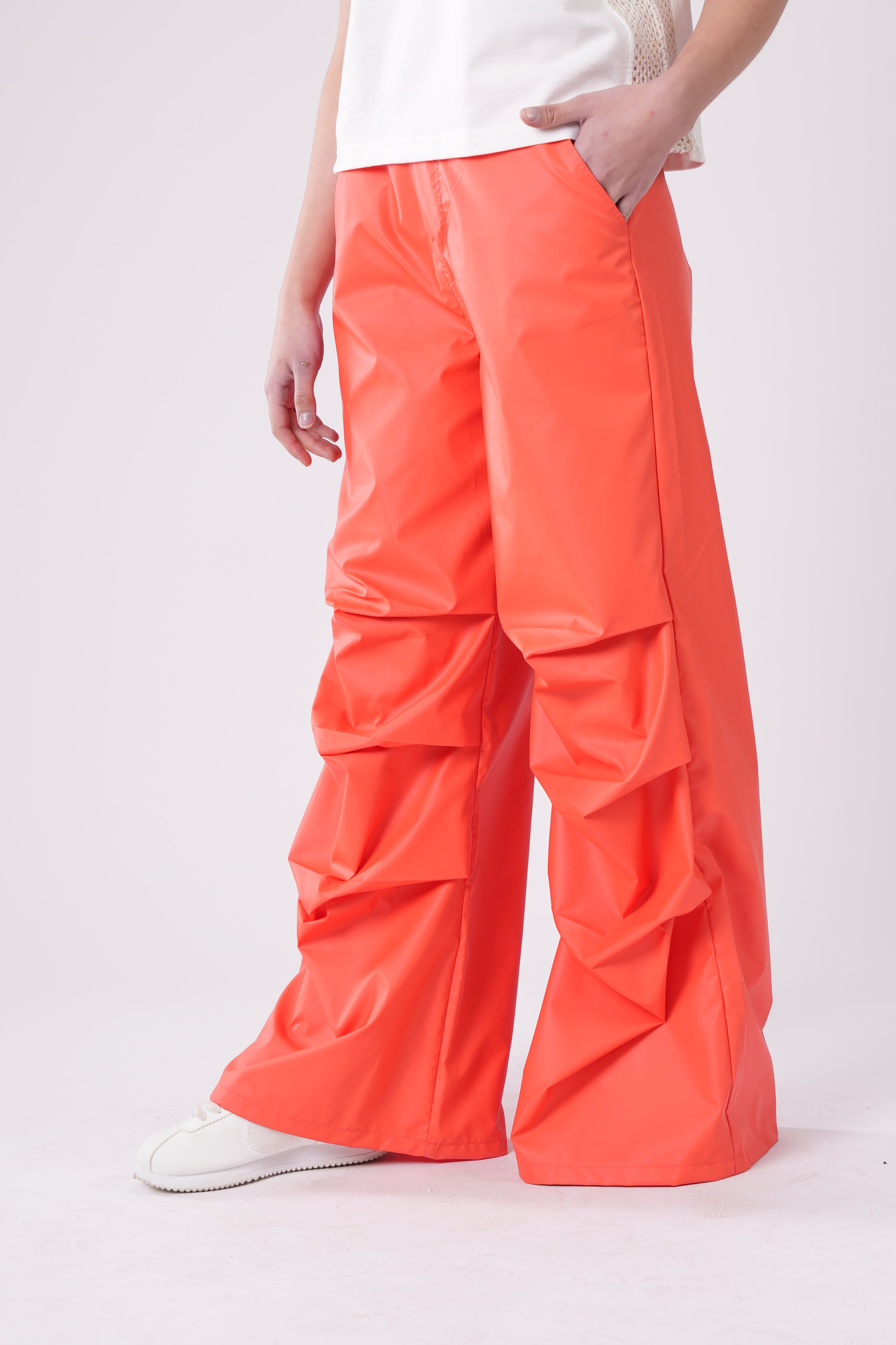 Girls’ Tiered Wide-Leg Trousers