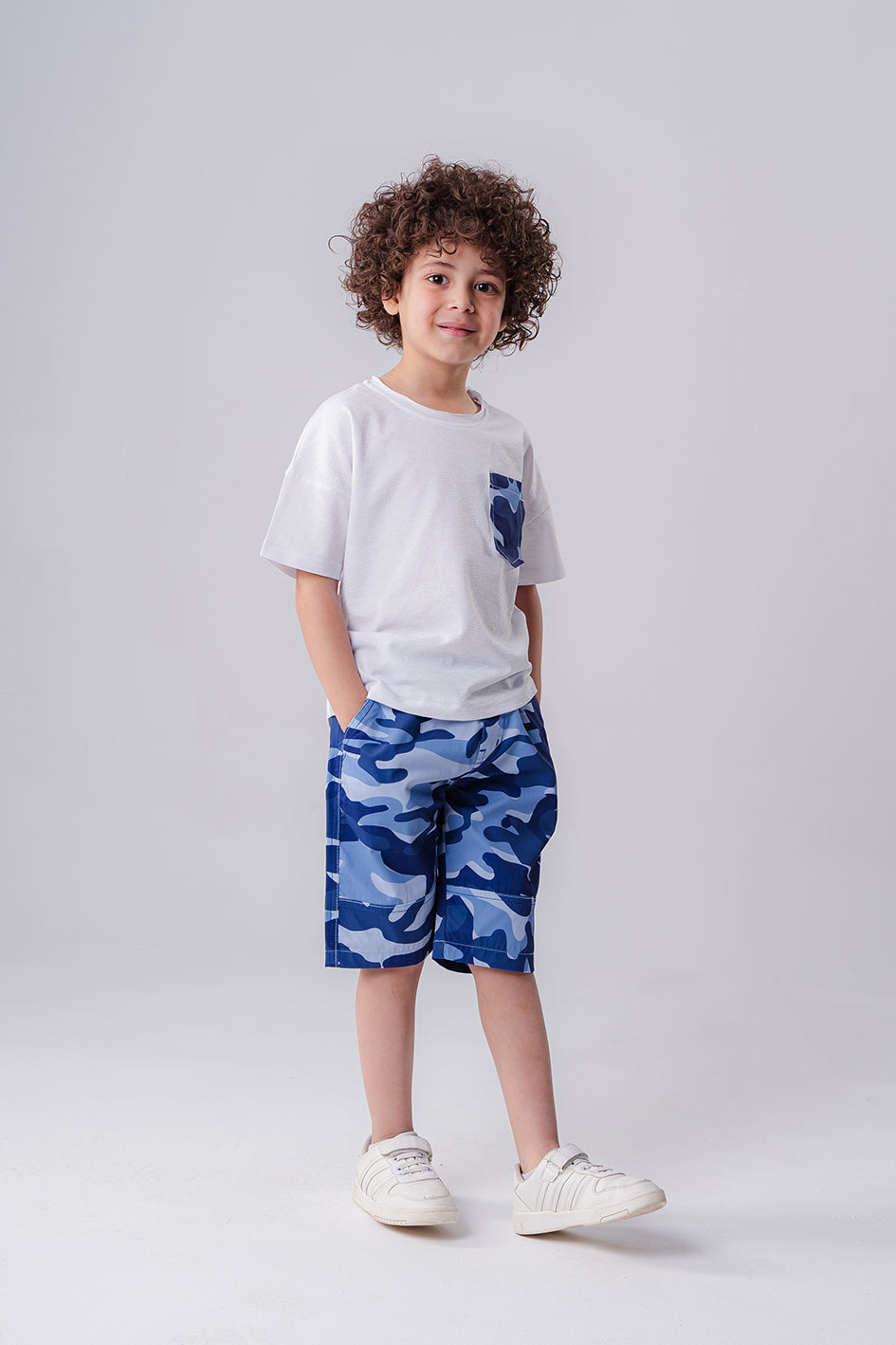 Boys Camouflage Shorts