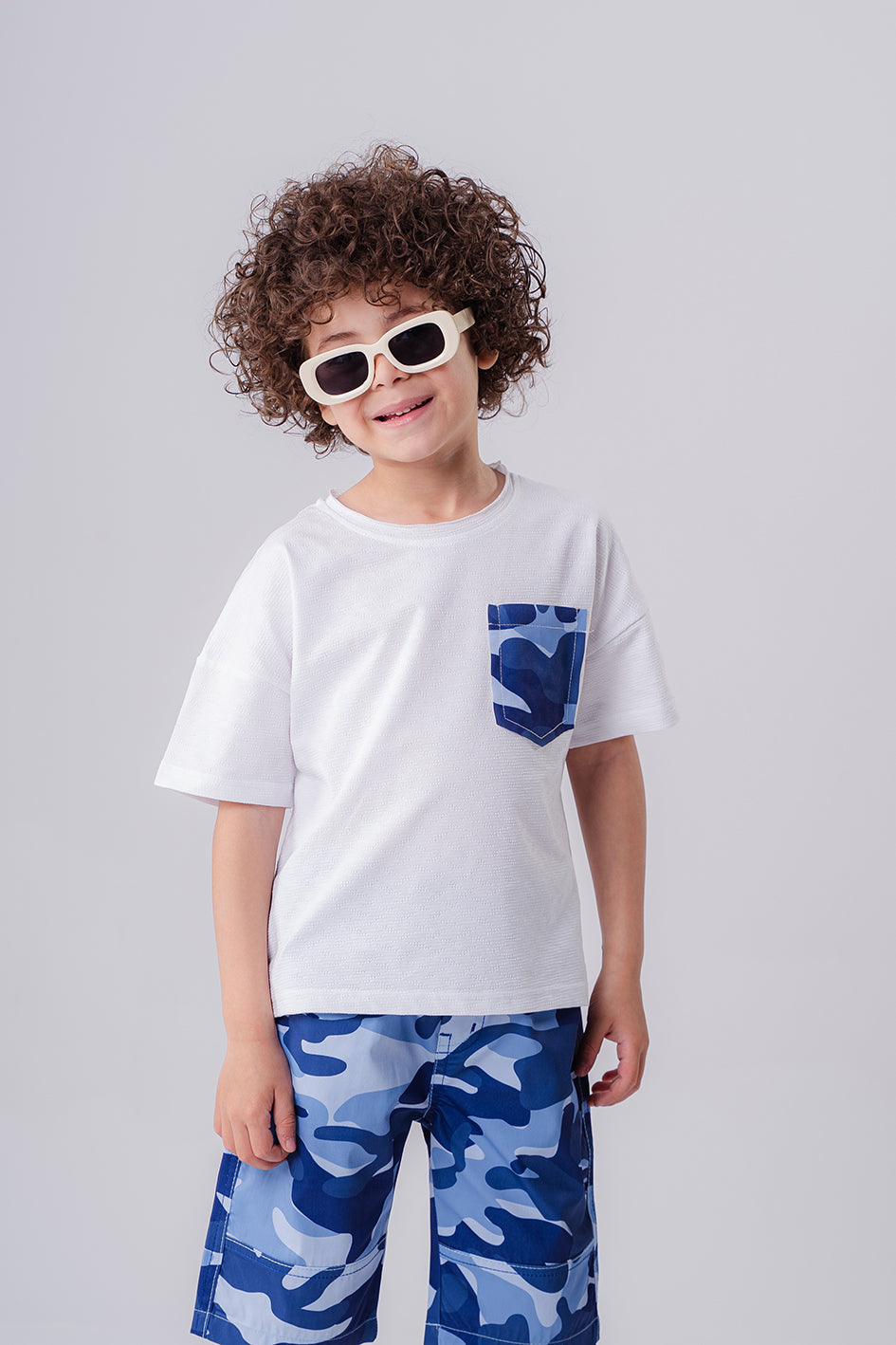 Boys Camouflage Shorts