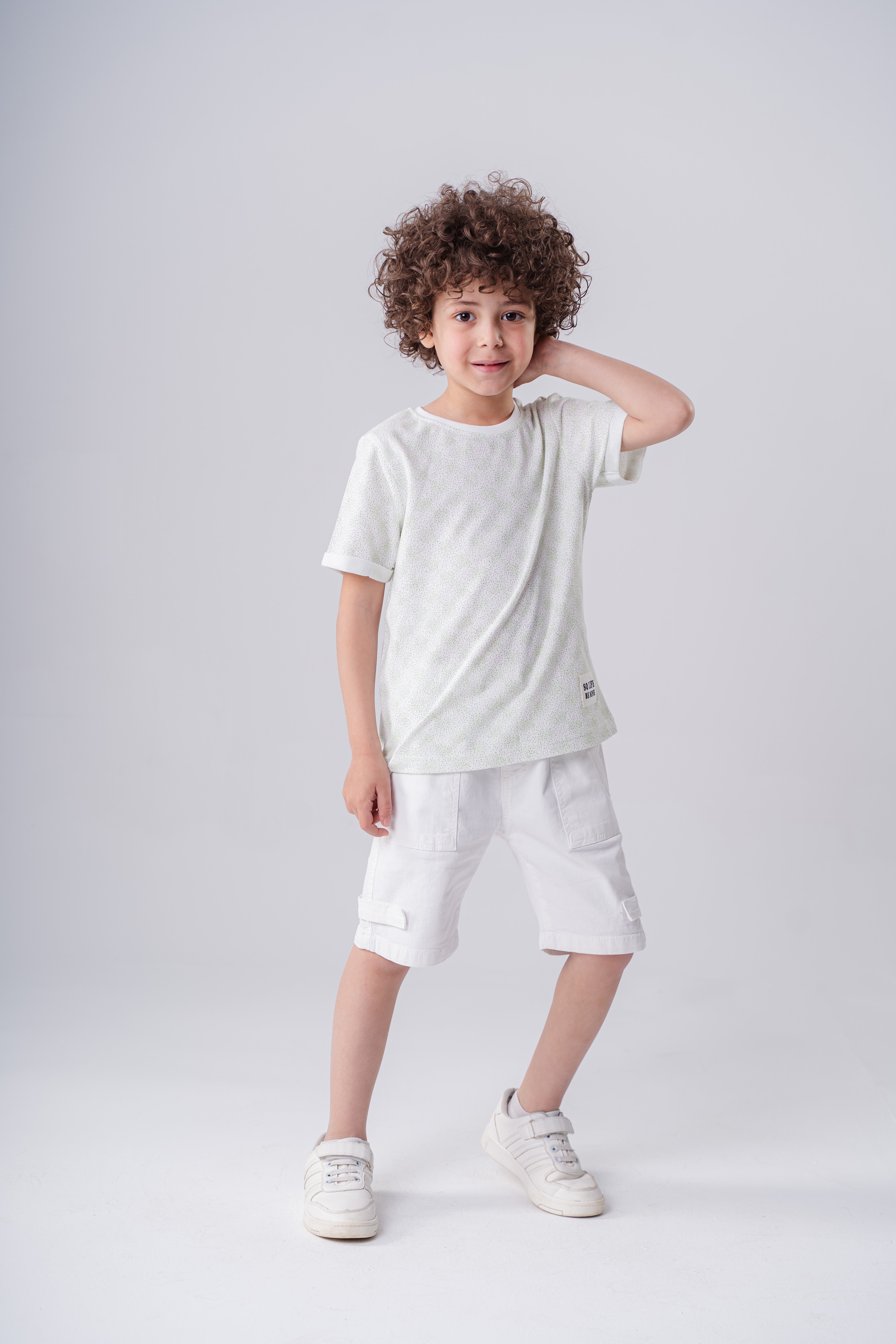 Kids' -Print Crewneck Tee