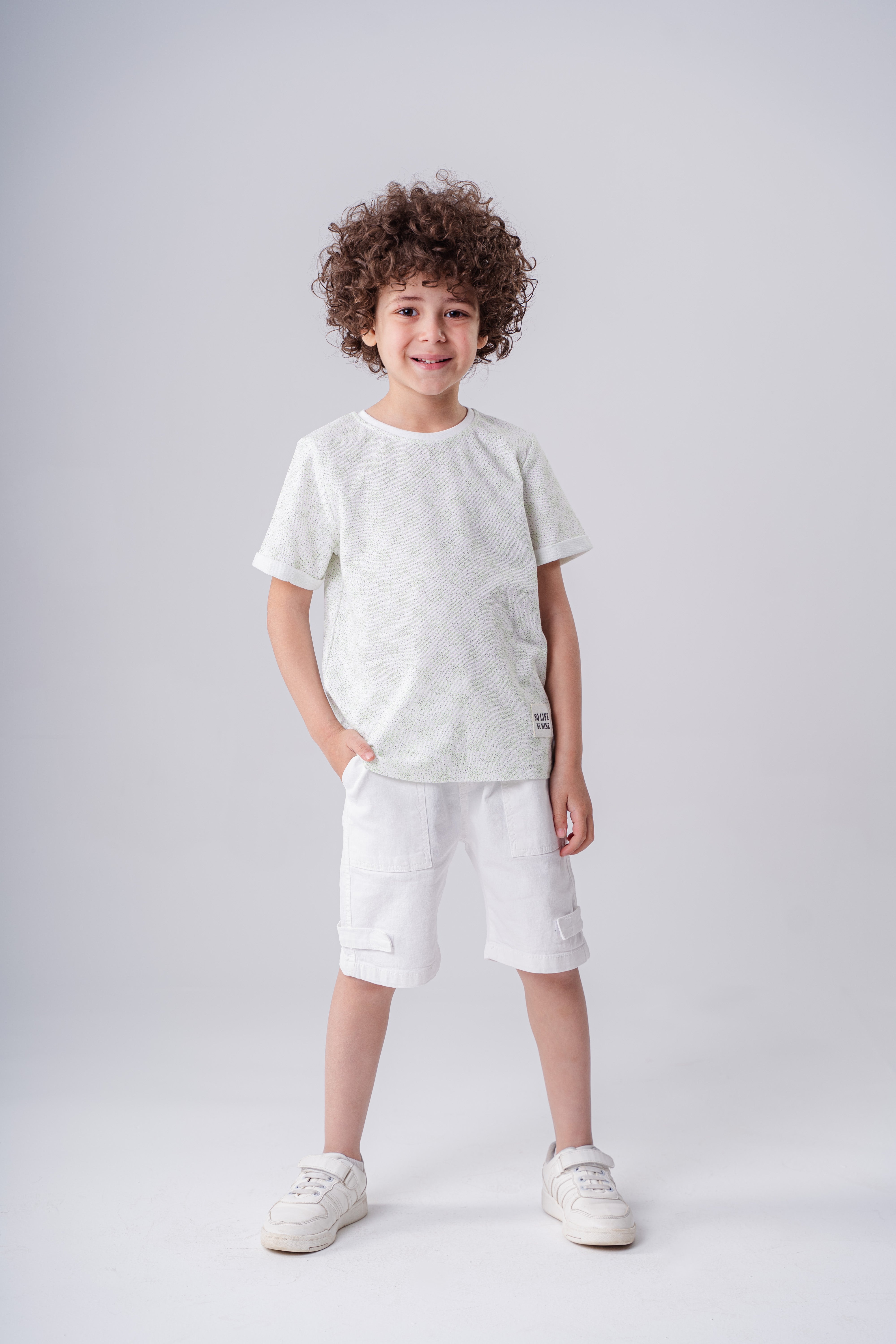 Kids' -Print Crewneck Tee