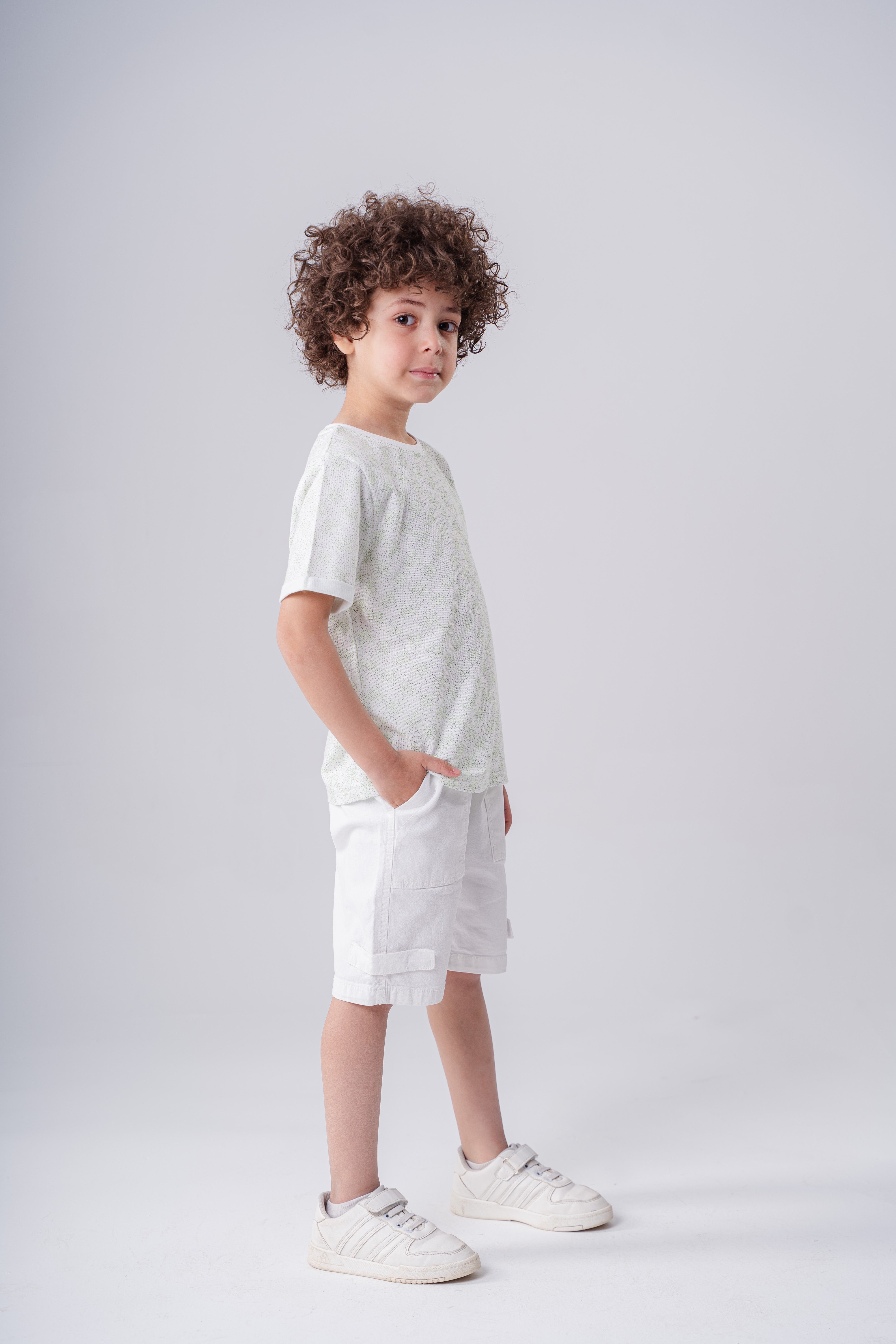 Kids' -Print Crewneck Tee