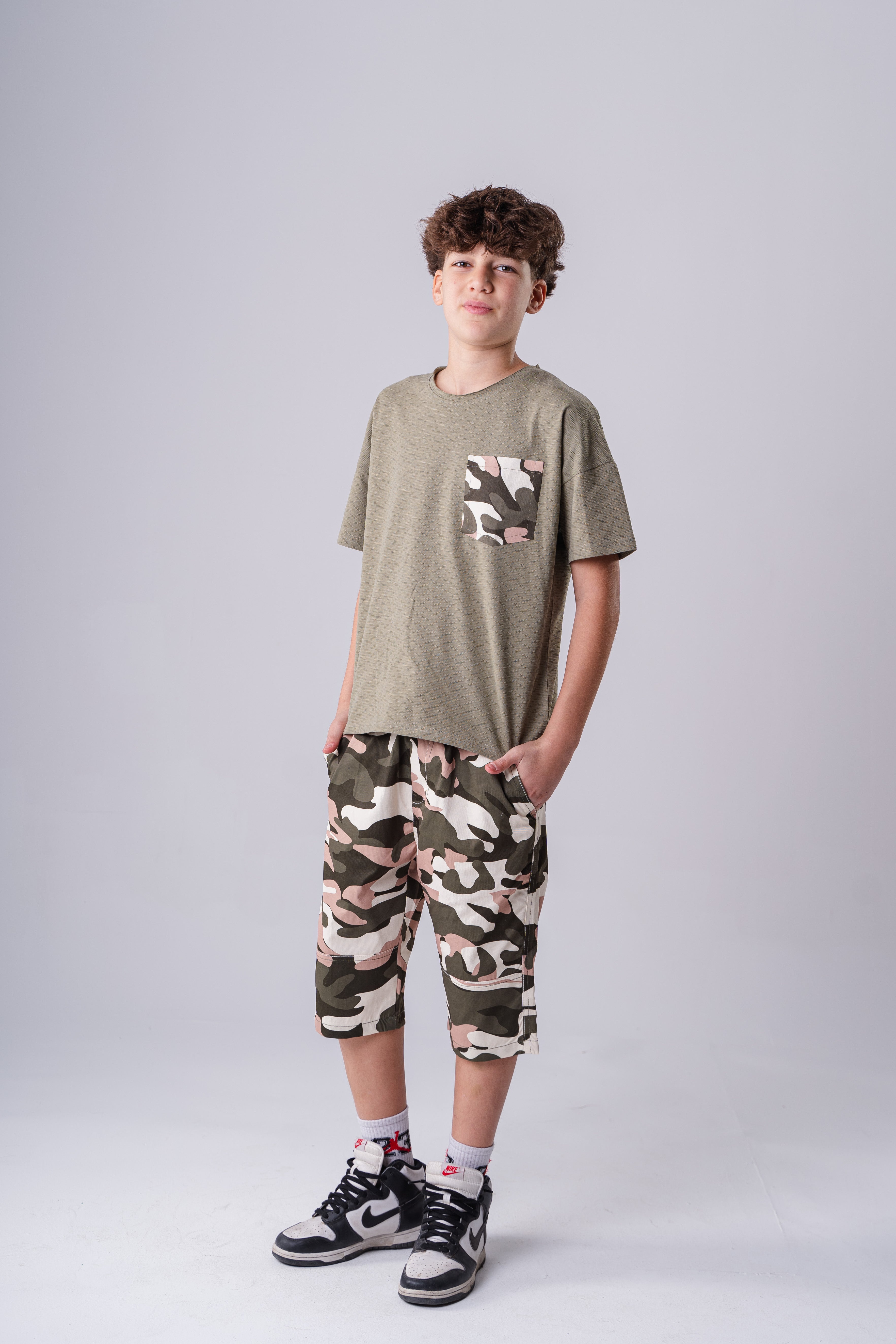 Boys Camouflage Shorts