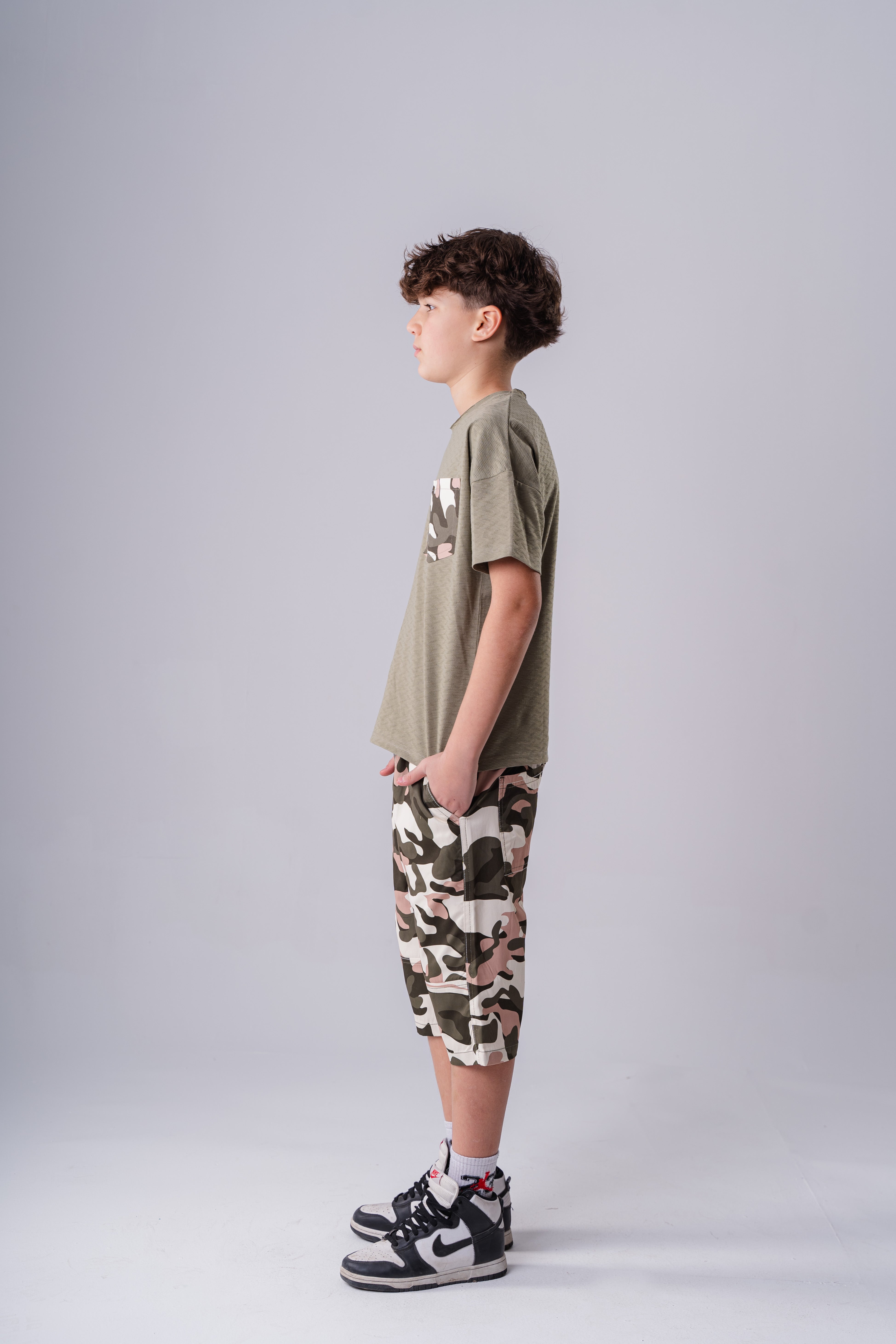 Boys Camouflage Shorts
