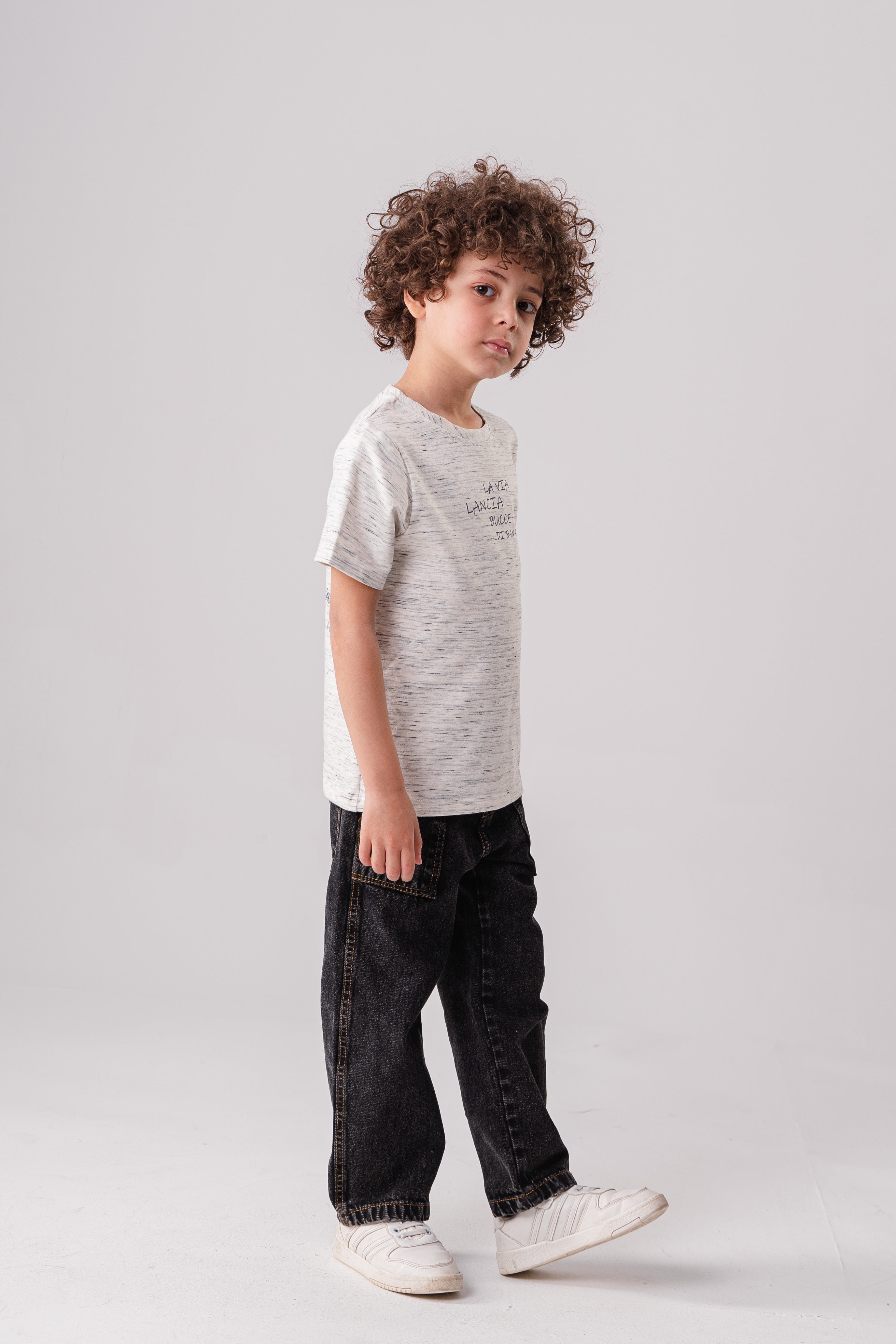 Boys’ Graphic Tee – "La Via" T-Shirt