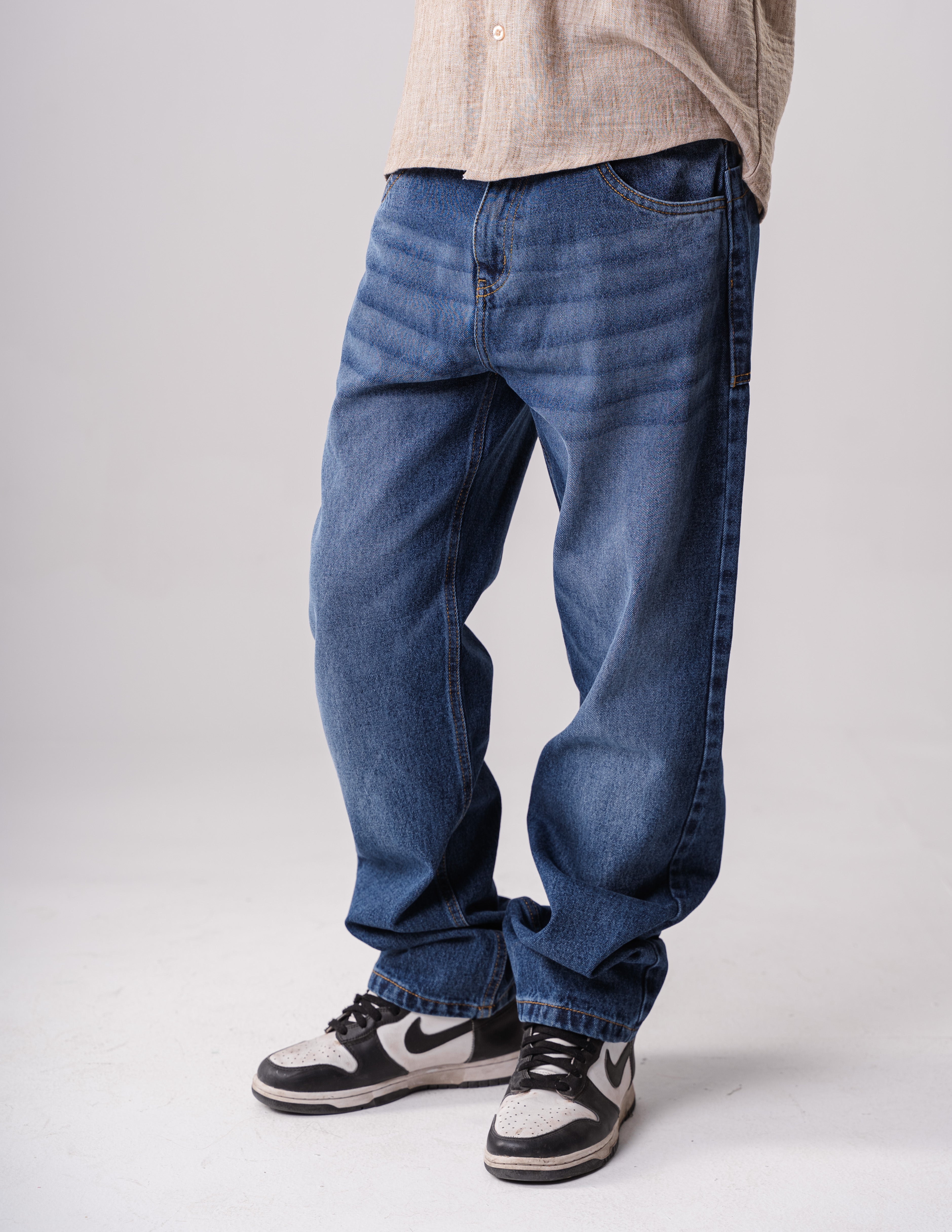 Boys Straight Fit Denim Jeans