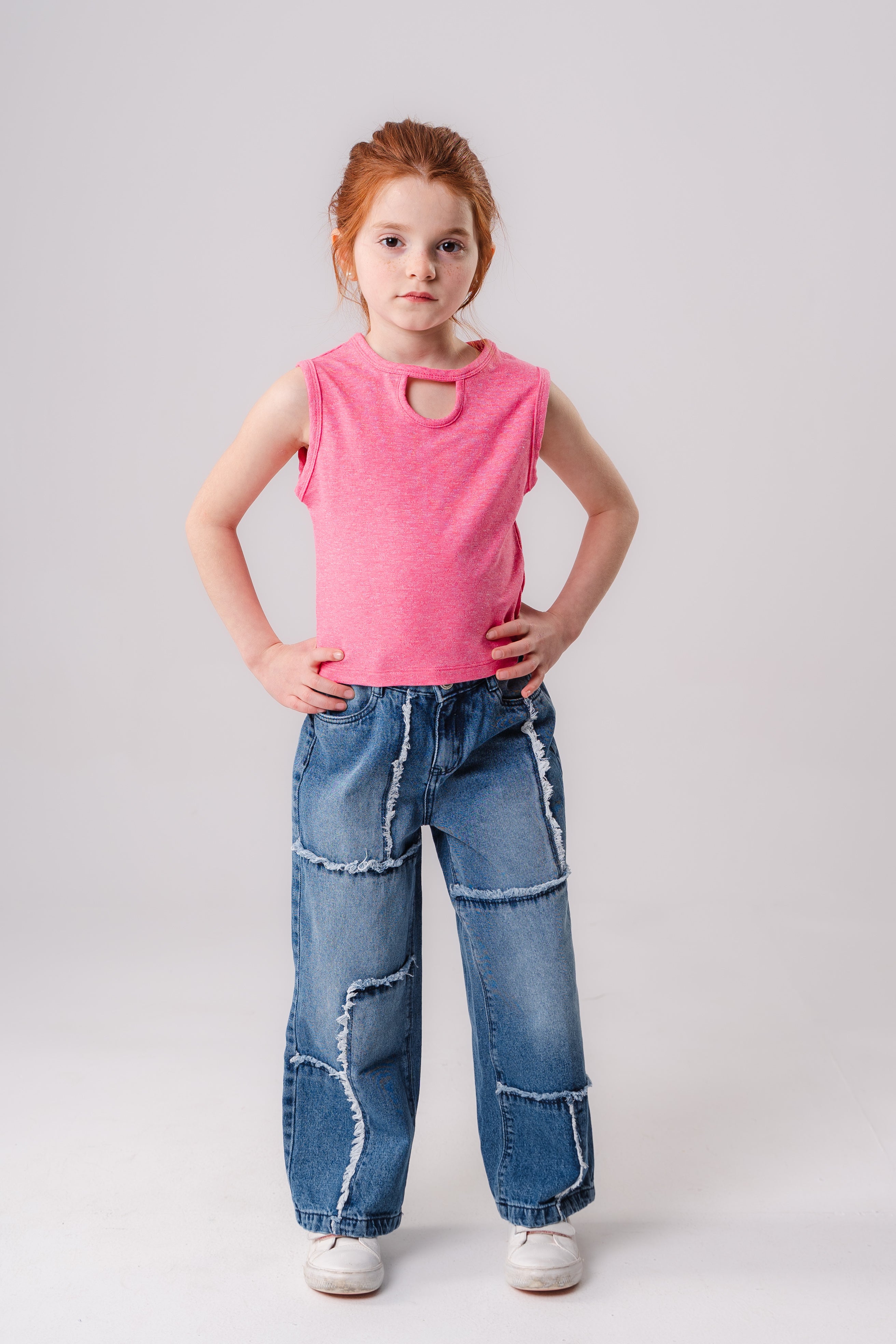 Girls Summer Cut Tee