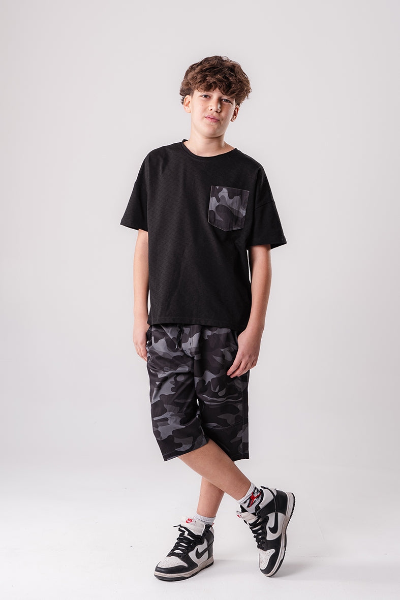 Boys Camouflage Shorts