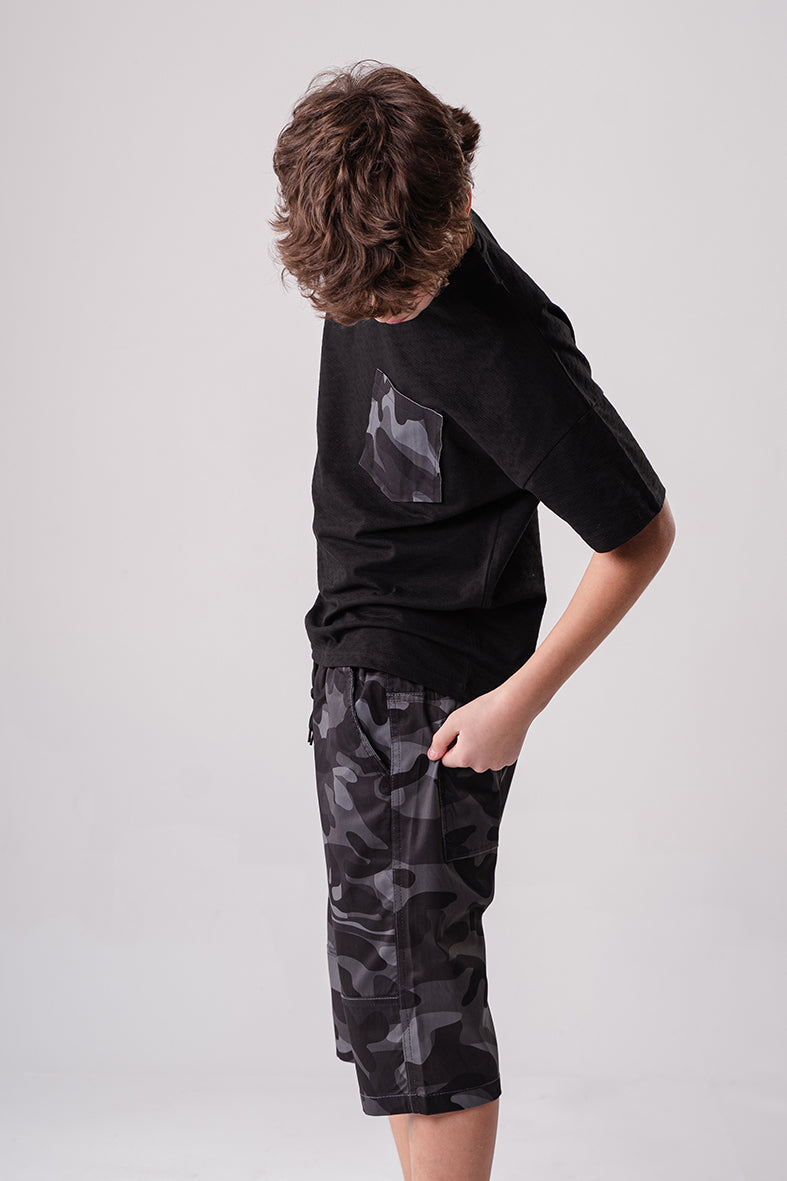 Boys Camouflage Shorts