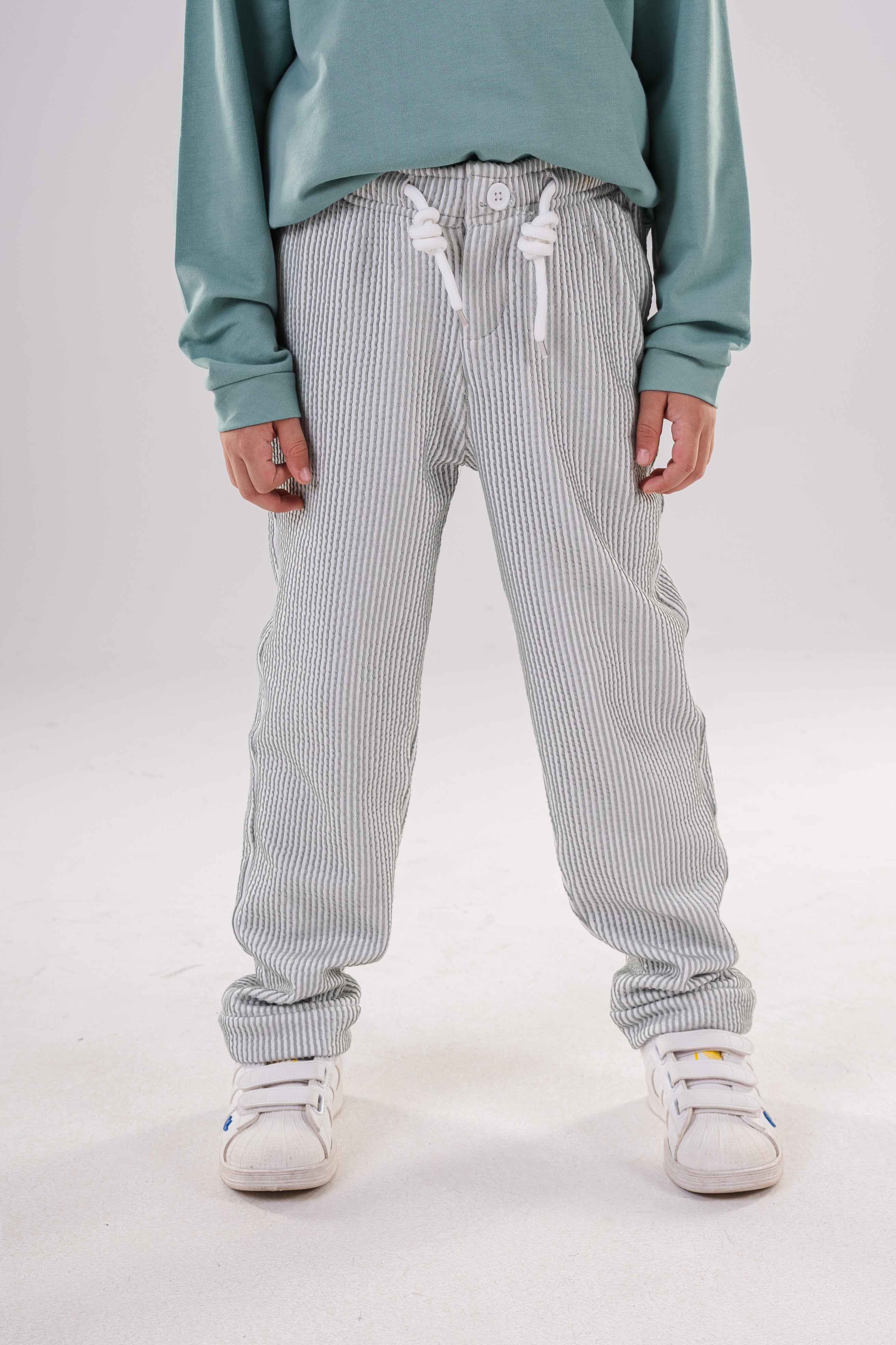 Boy's Vertical Stripe Pants