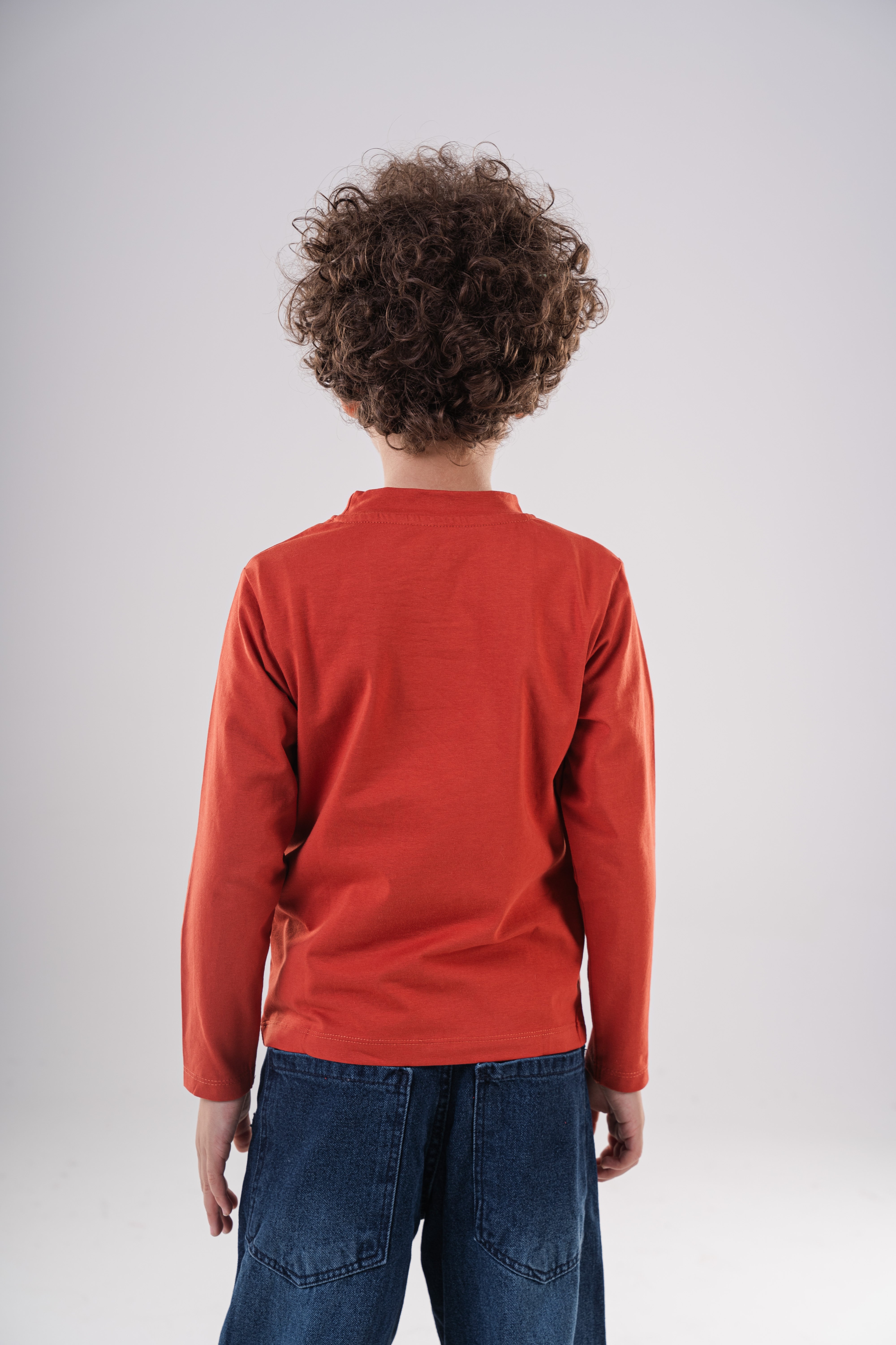 Boy's Long Sleeve Graphic Cotton Sweatshirt