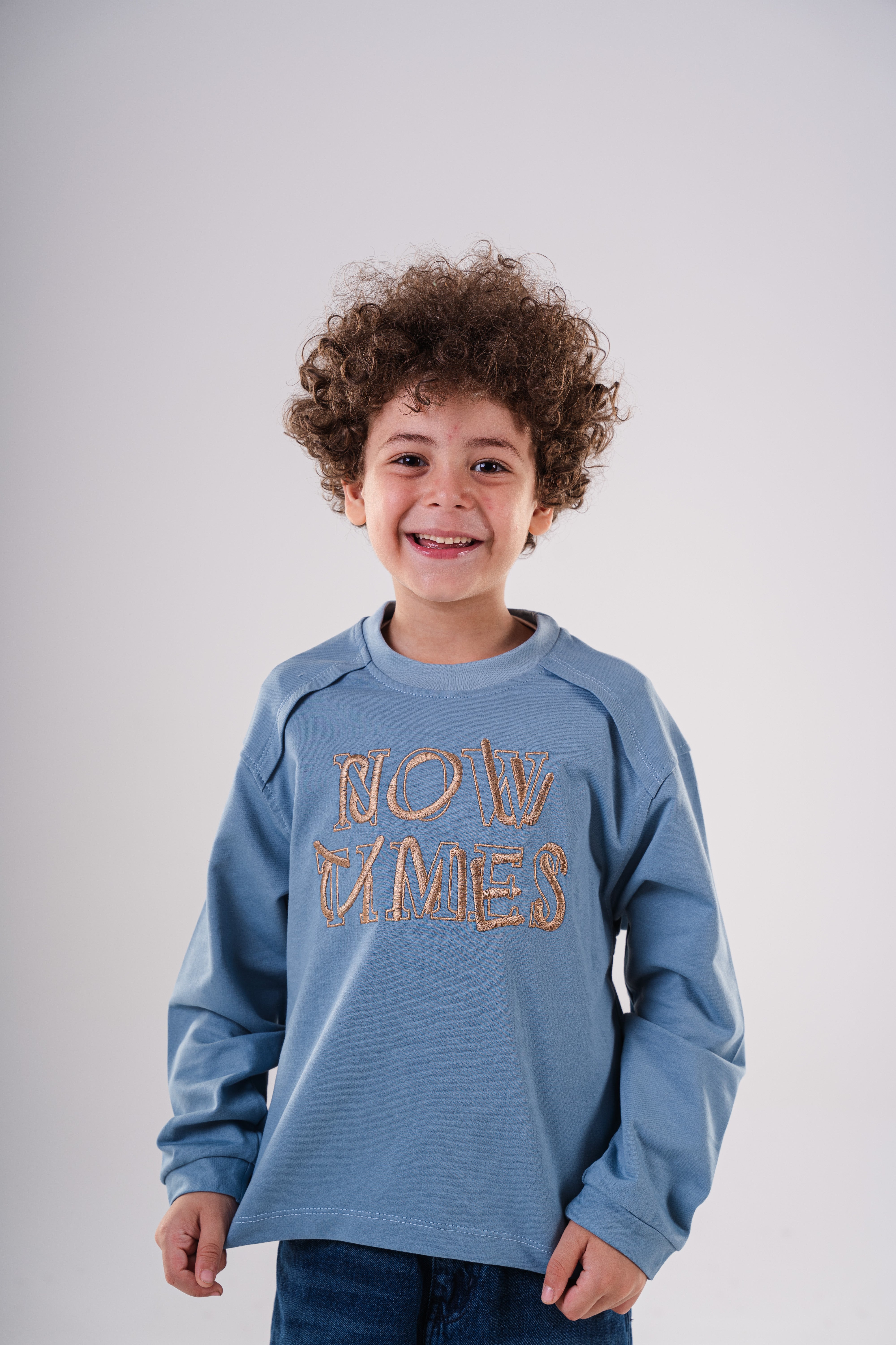 Boys' crew neck Sweatshirt with embroidery