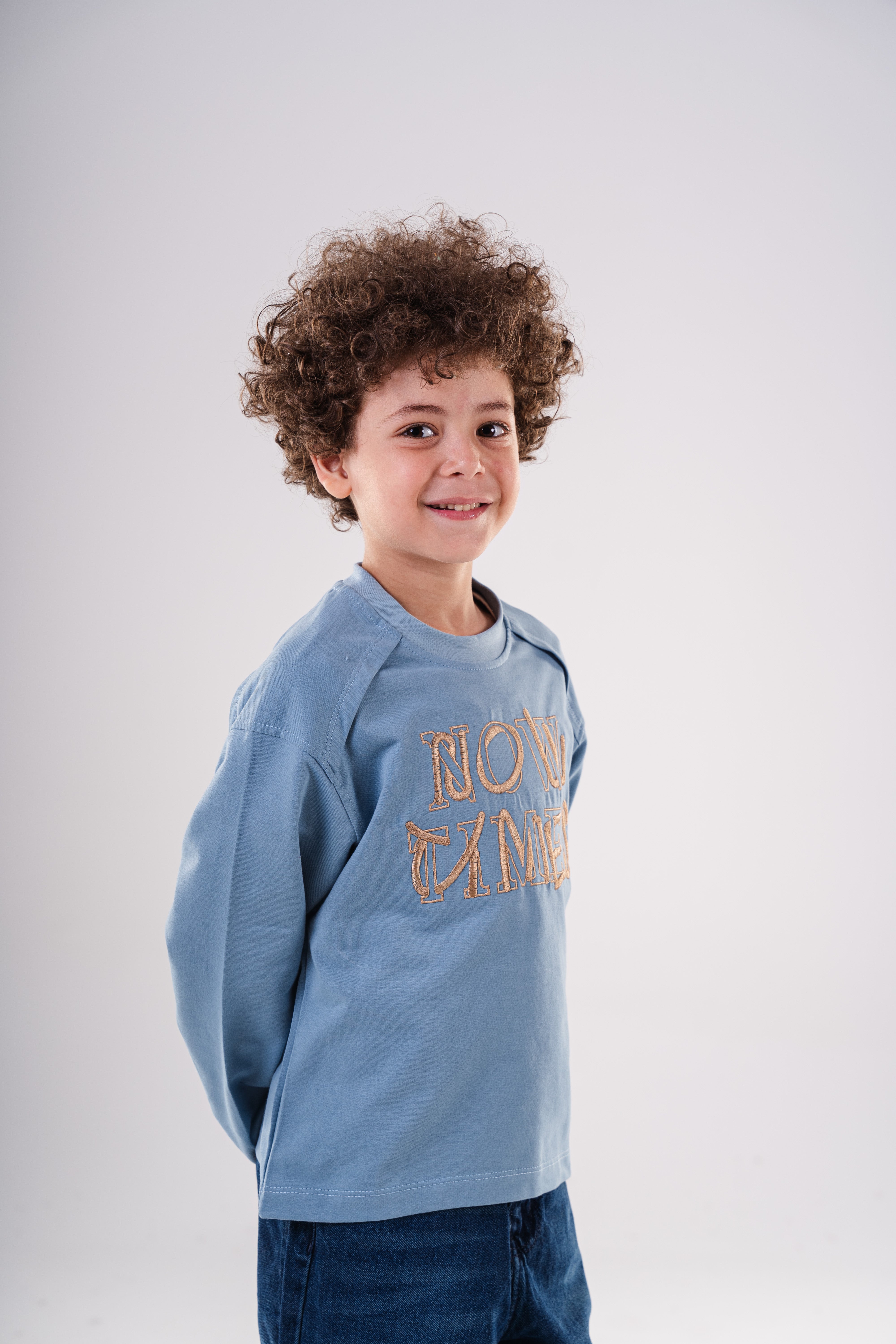 Boys' crew neck Sweatshirt with embroidery