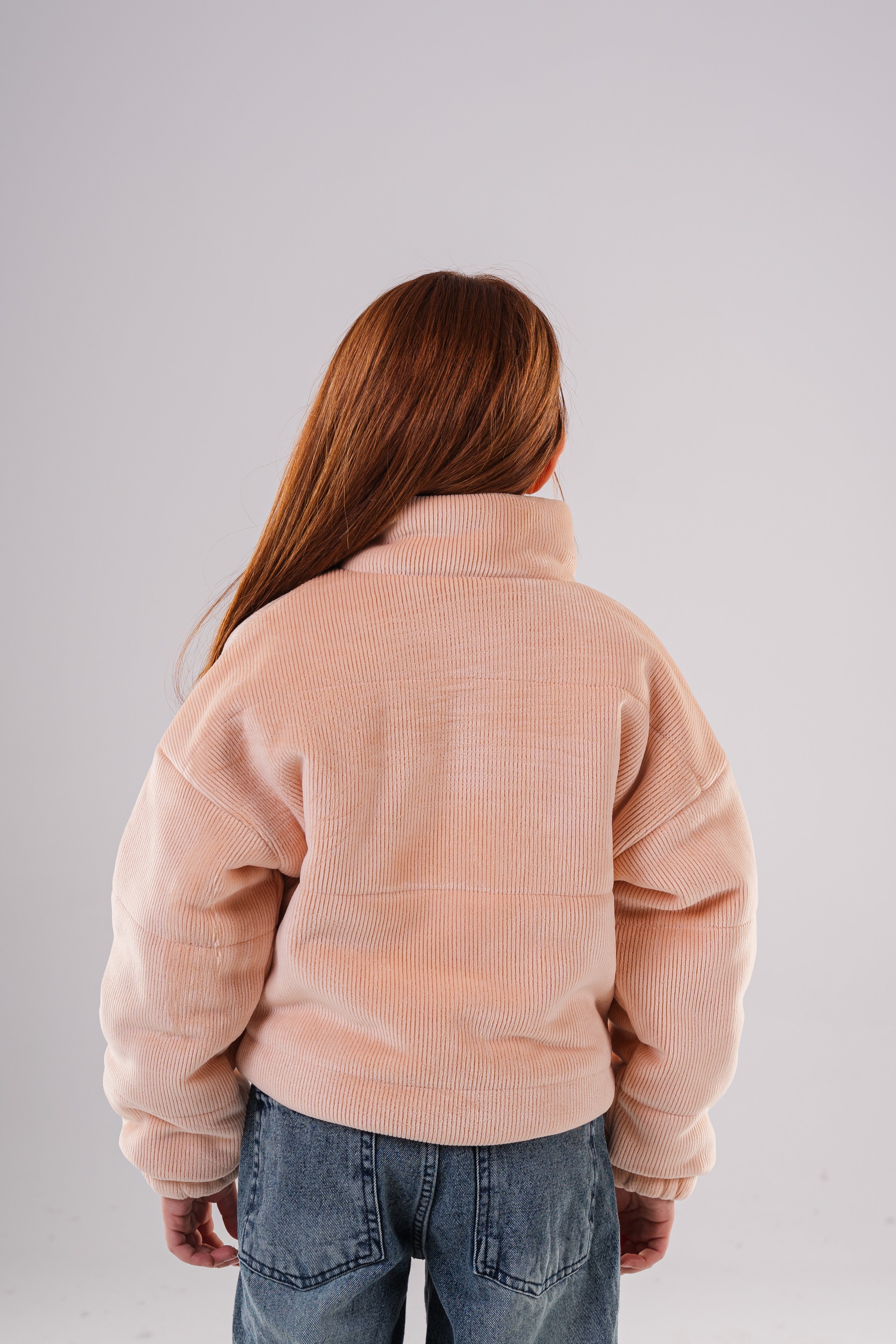 Girls' Corduroy Bomber Jacket