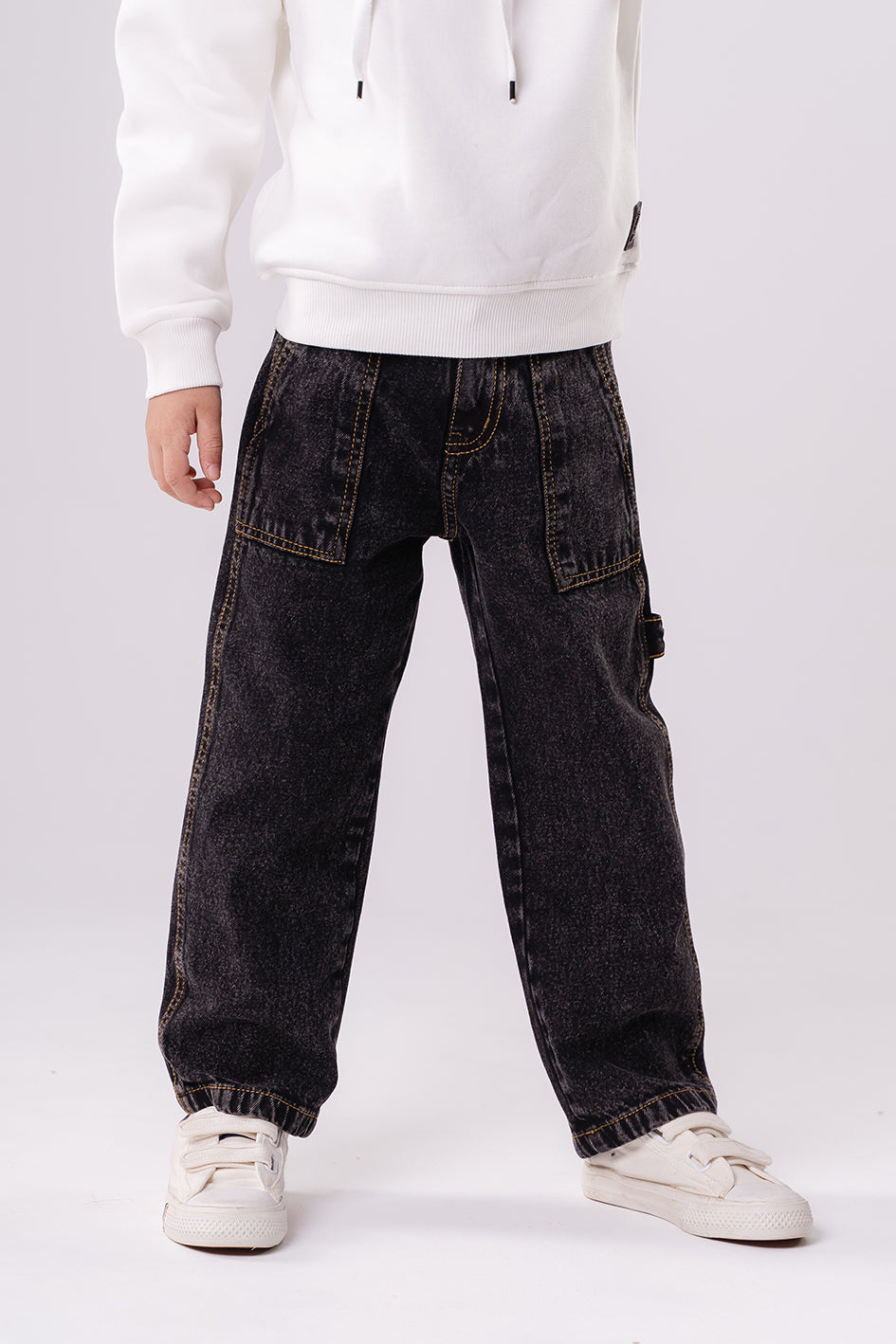 Boys Straight Fit Denim Jeans