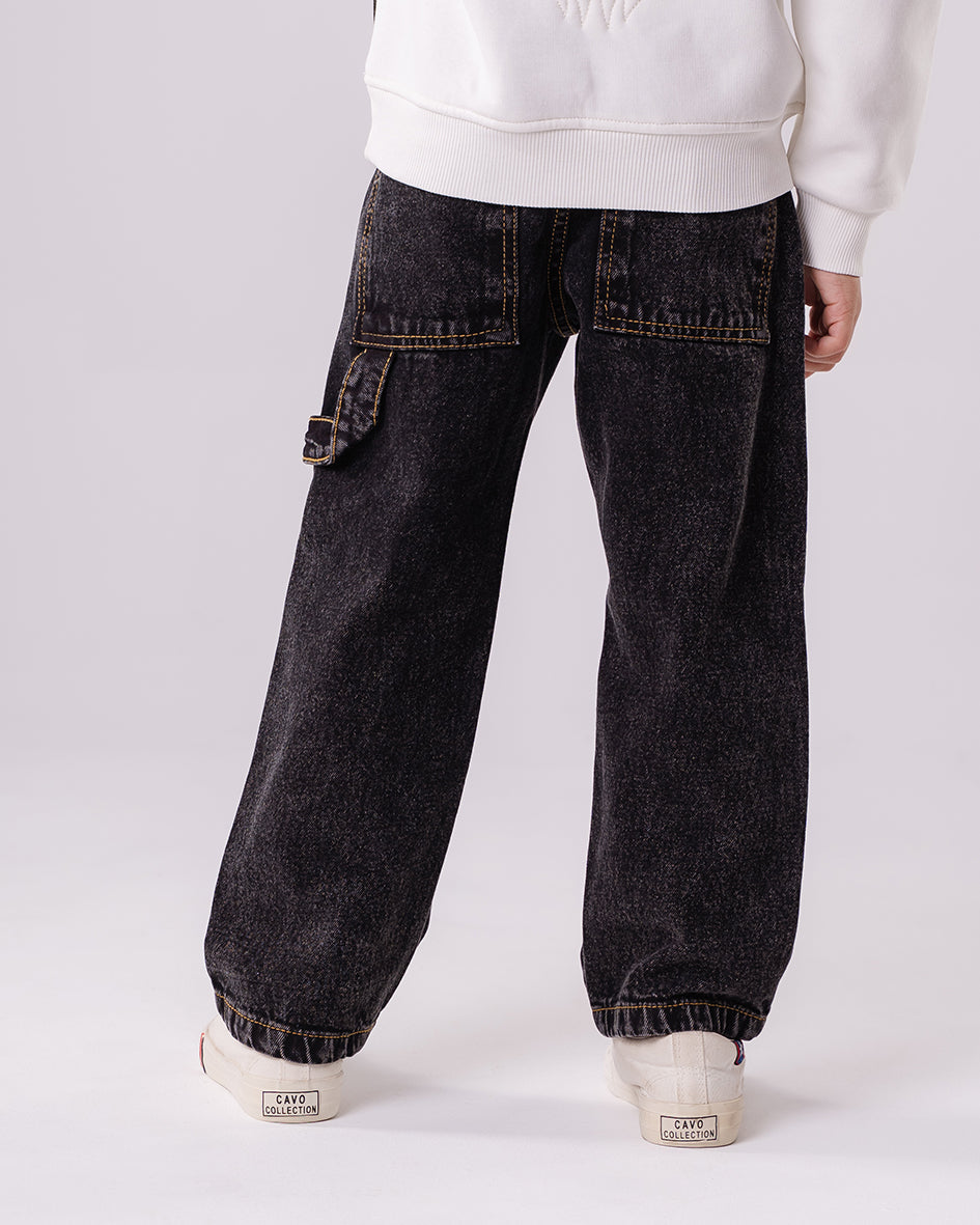 Boys Straight Fit Denim Jeans