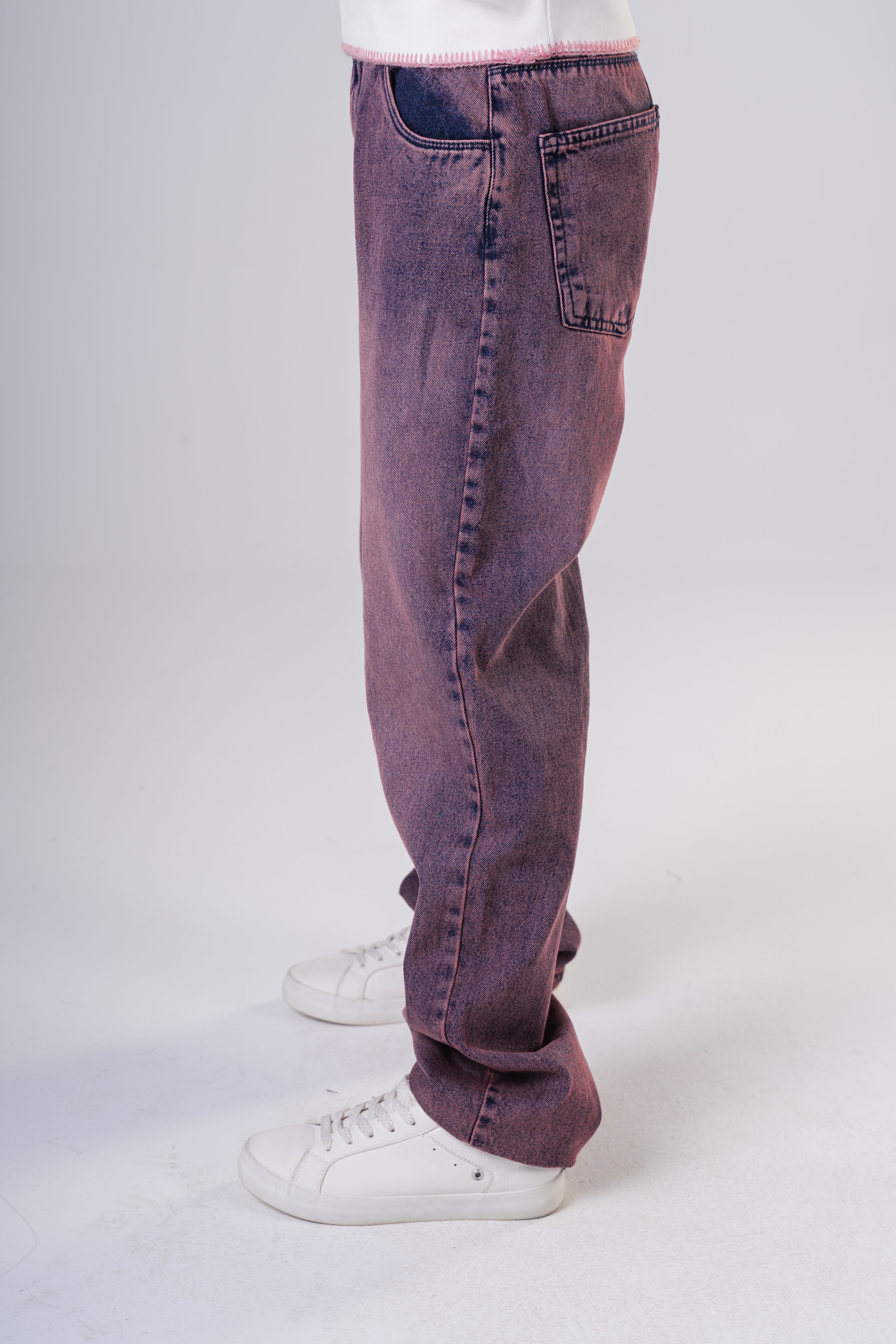 Girls Relaxed Fit Baggy Jeans