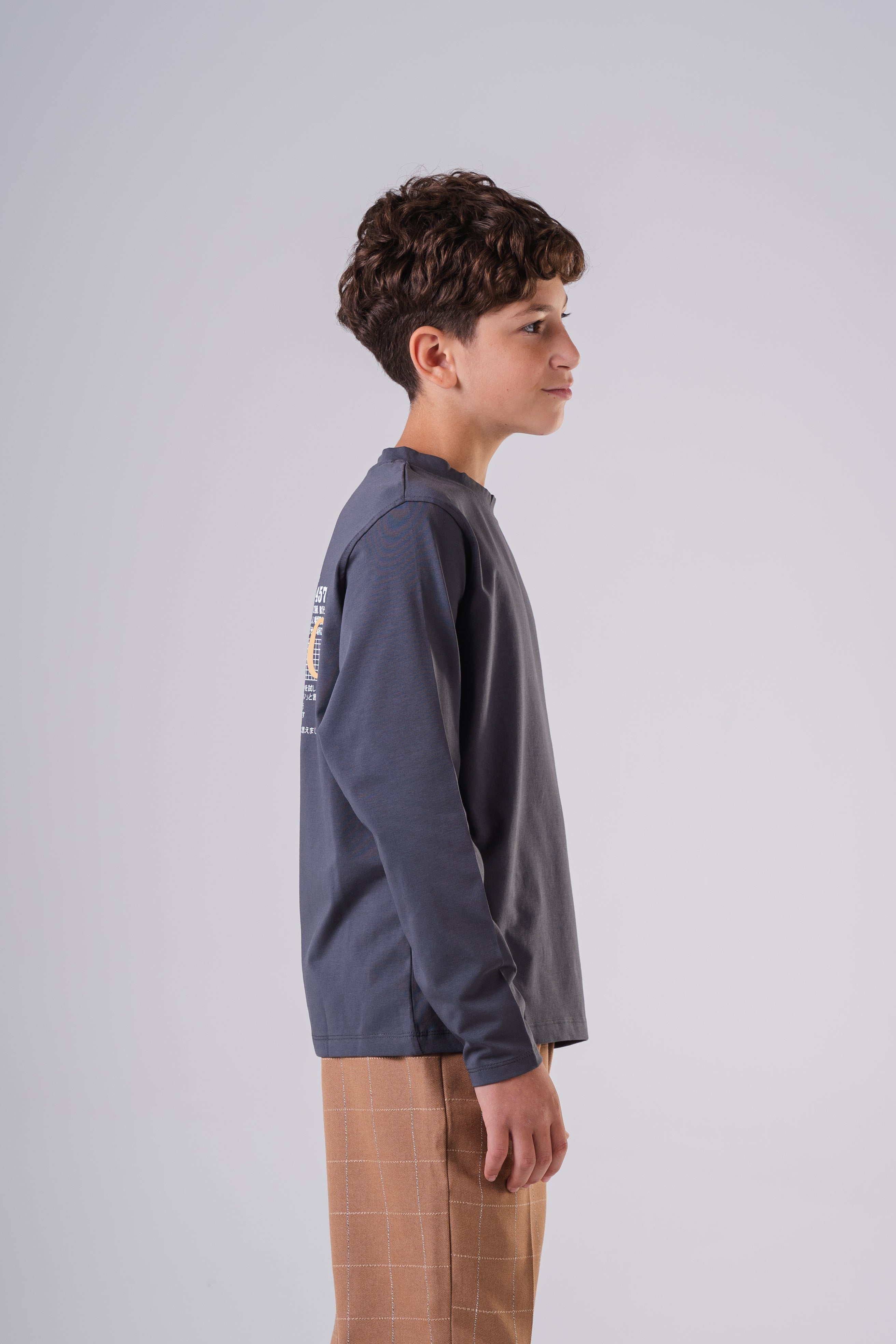 Boy's Long Sleeve Graphic Sweatshirt