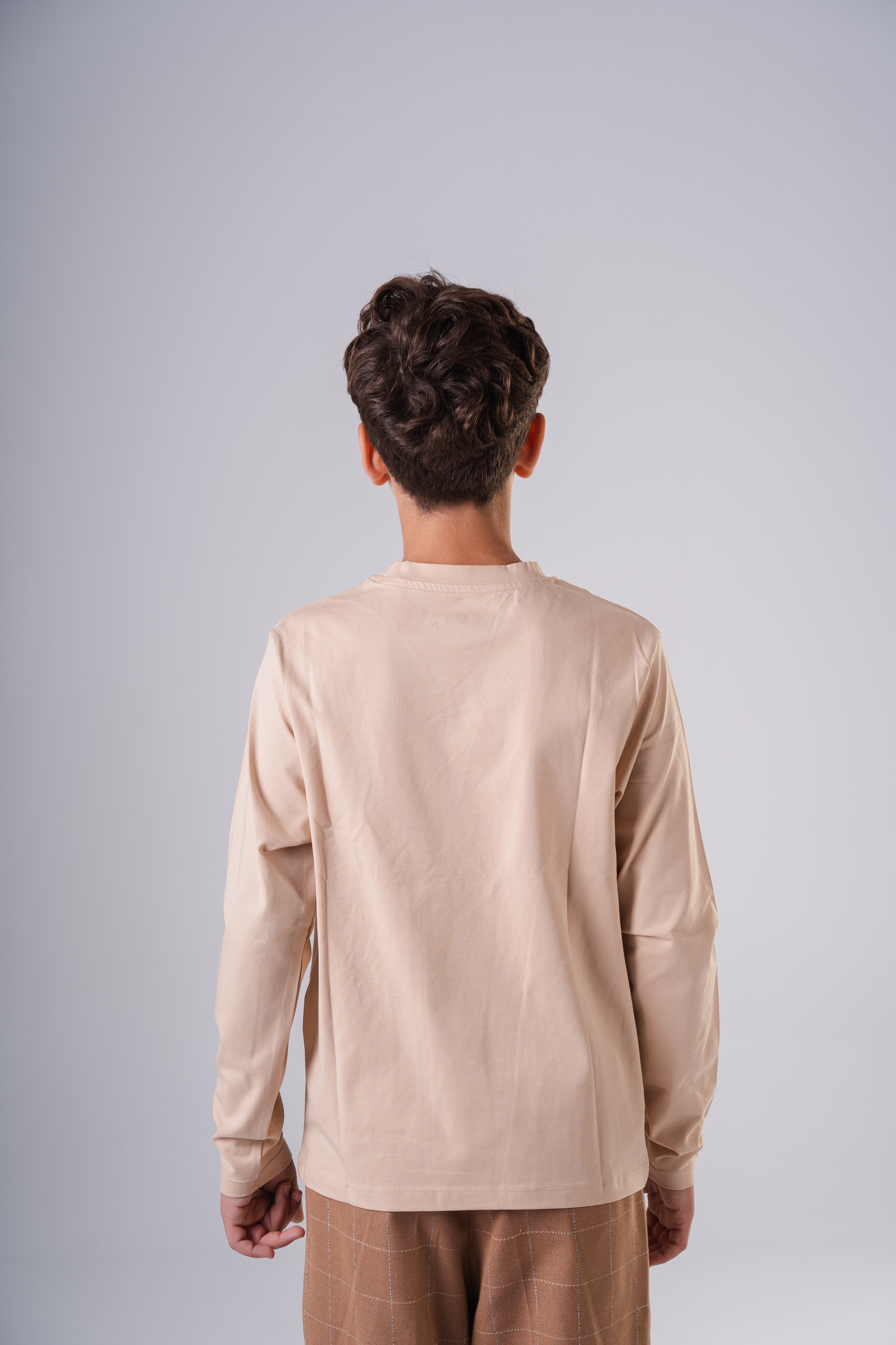 Boy's Long Sleeve Graphic Cotton Sweatshirt