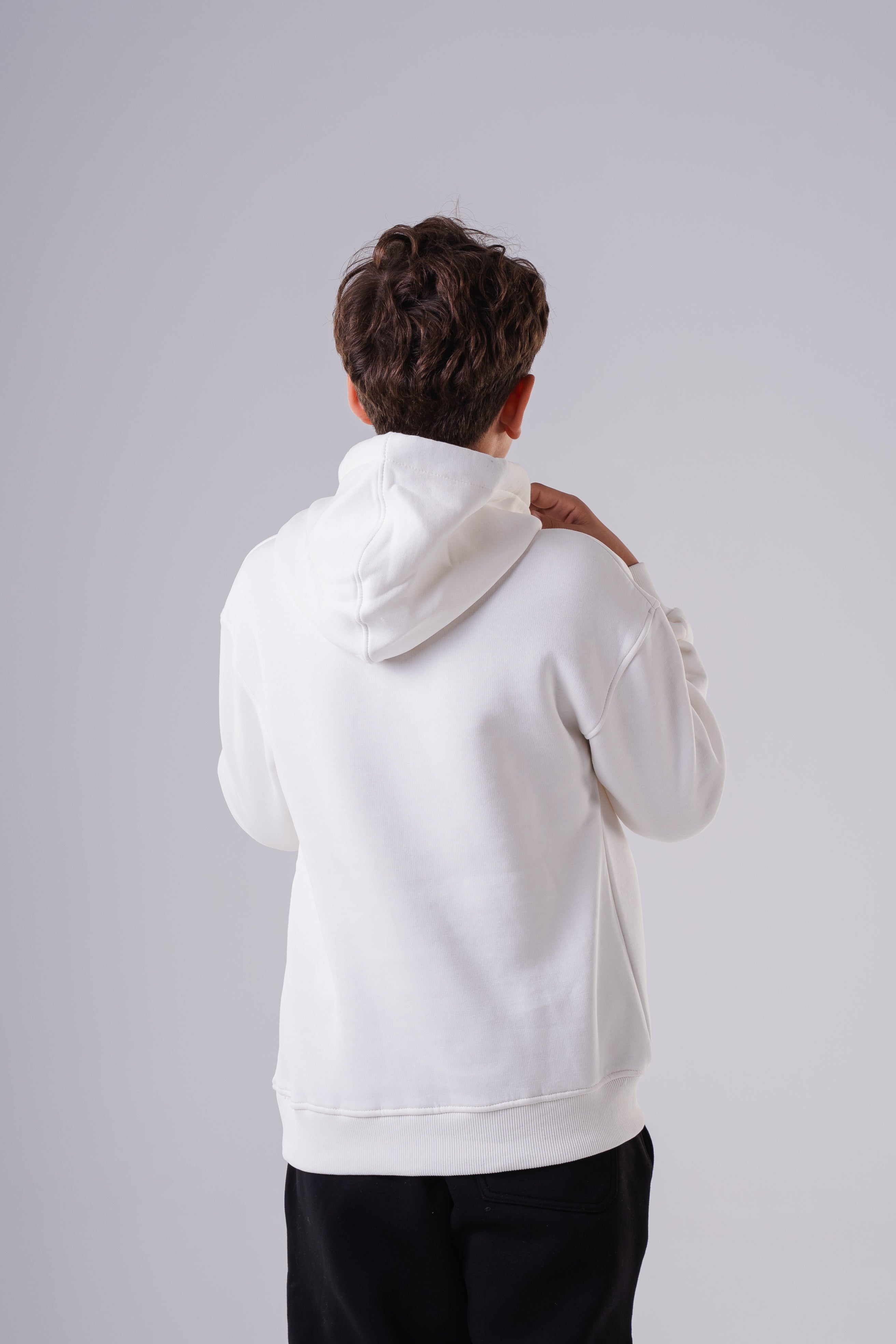 Boys' Fleece Hoodie with Front Pocket