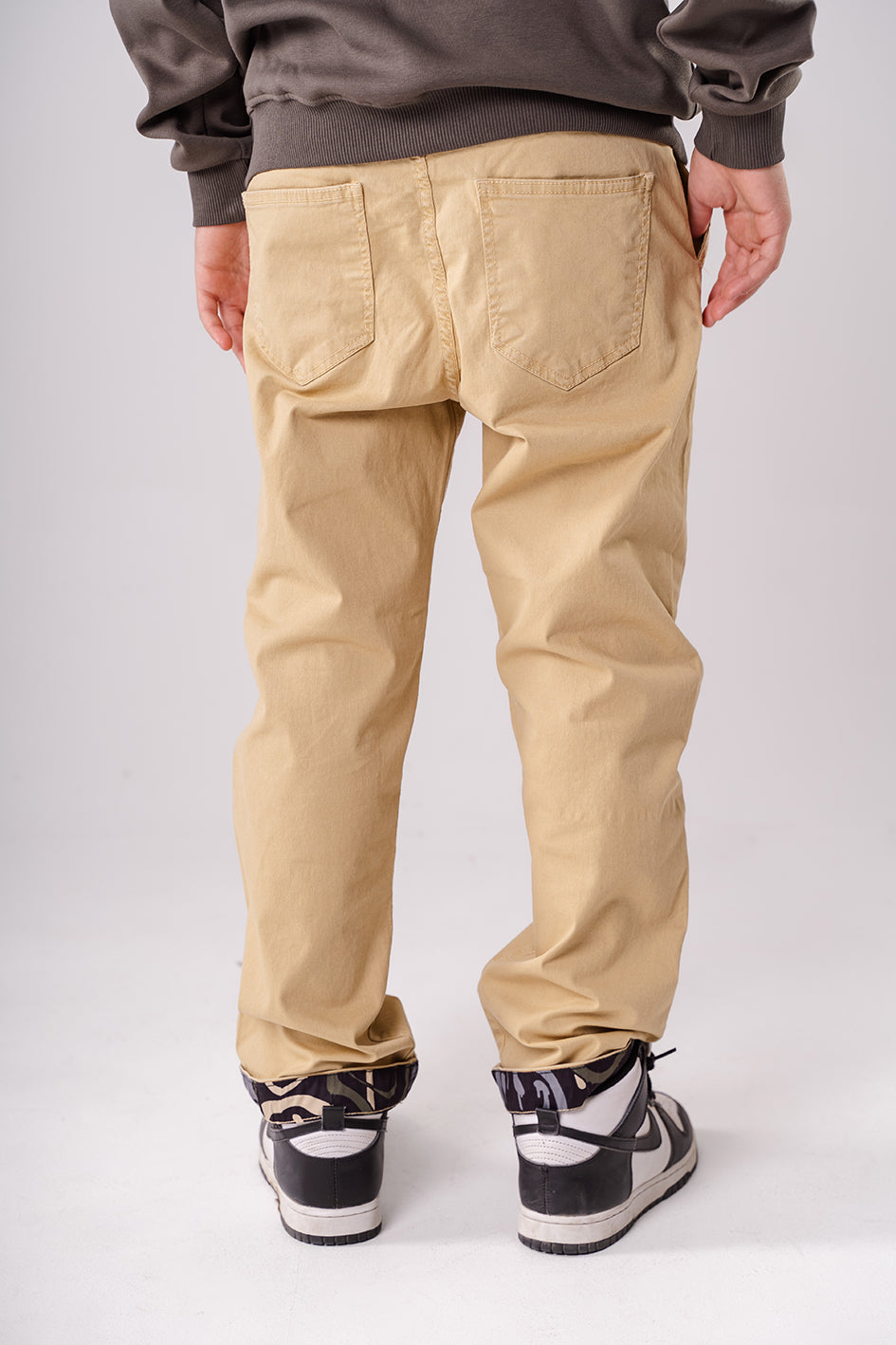Boys Straight Fit Trousers