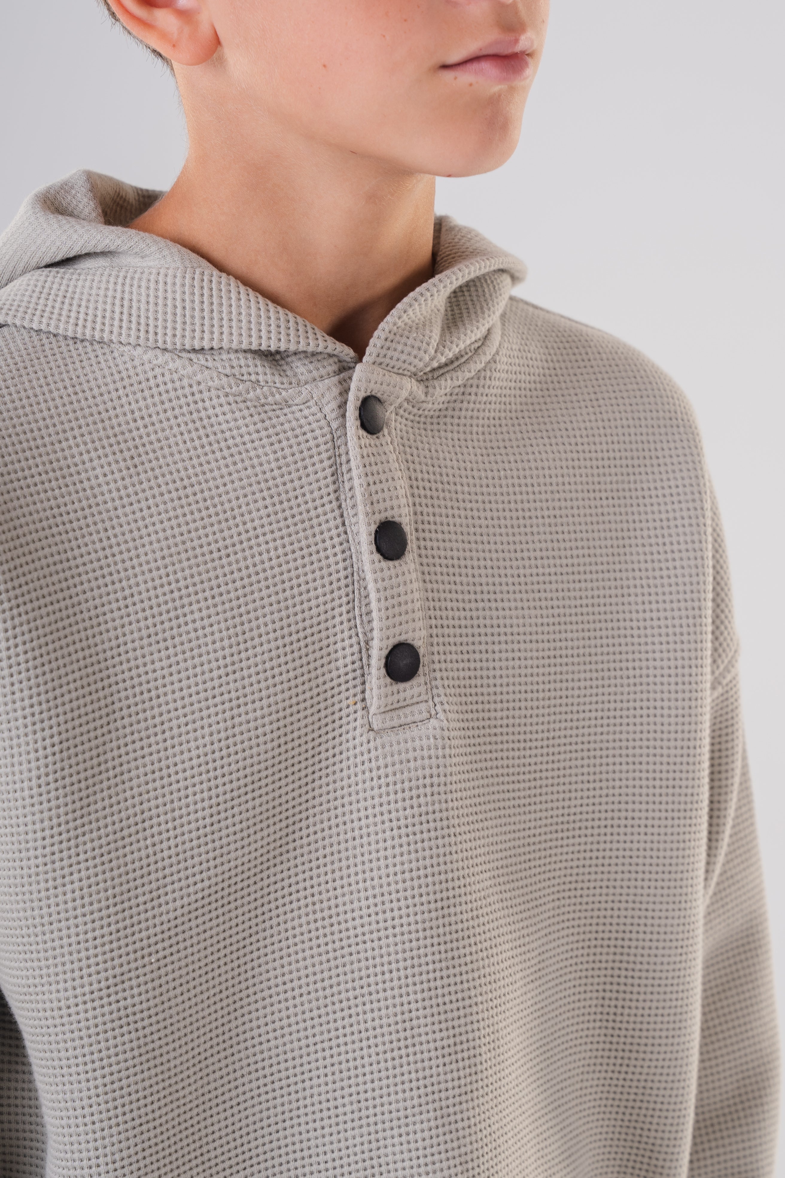 Textured Oversized Hoodie