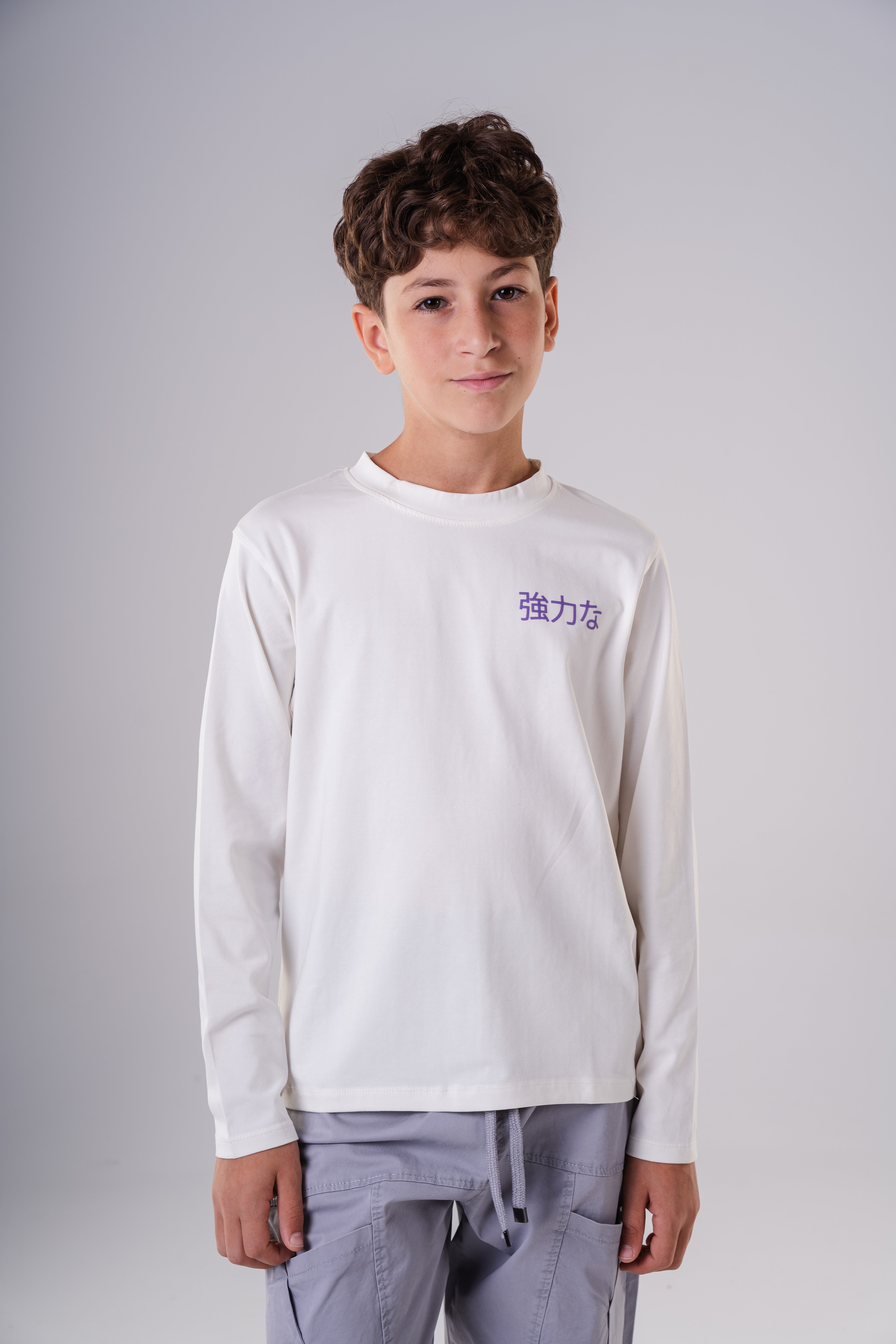 Boy's Long Sleeve Graphic Sweatshirt