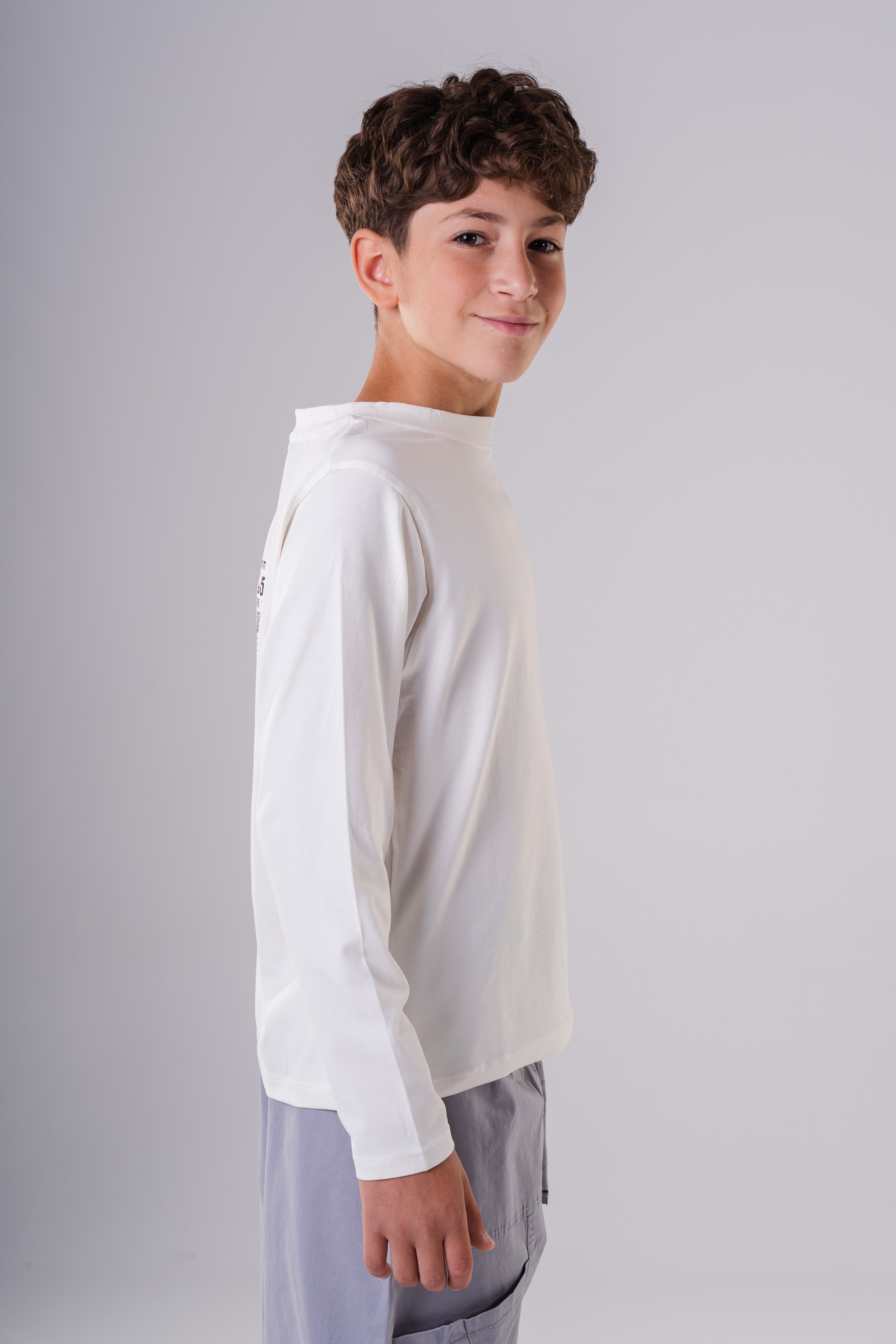 Boy's Long Sleeve Graphic Sweatshirt