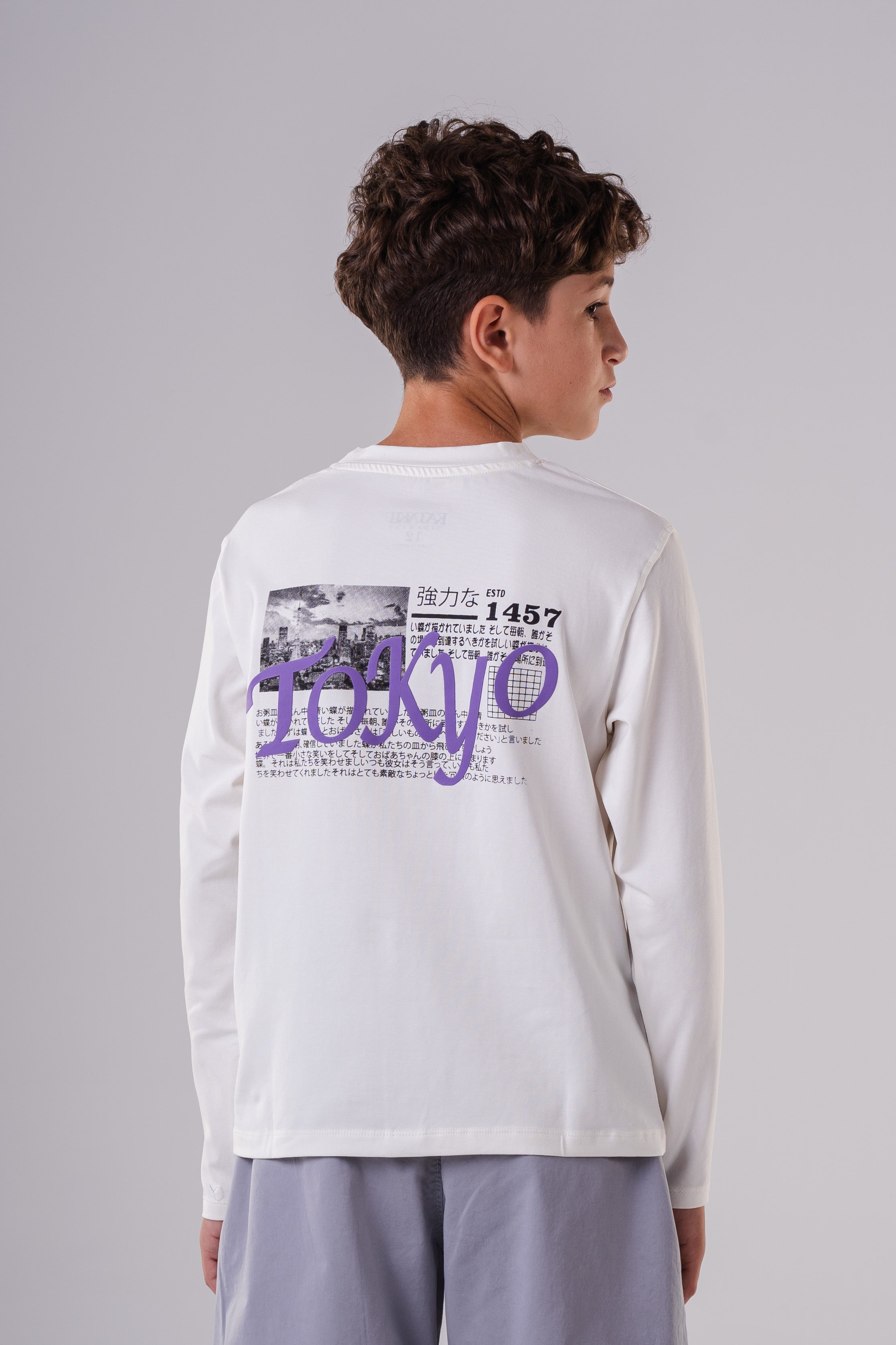 Boy's Long Sleeve Graphic Sweatshirt