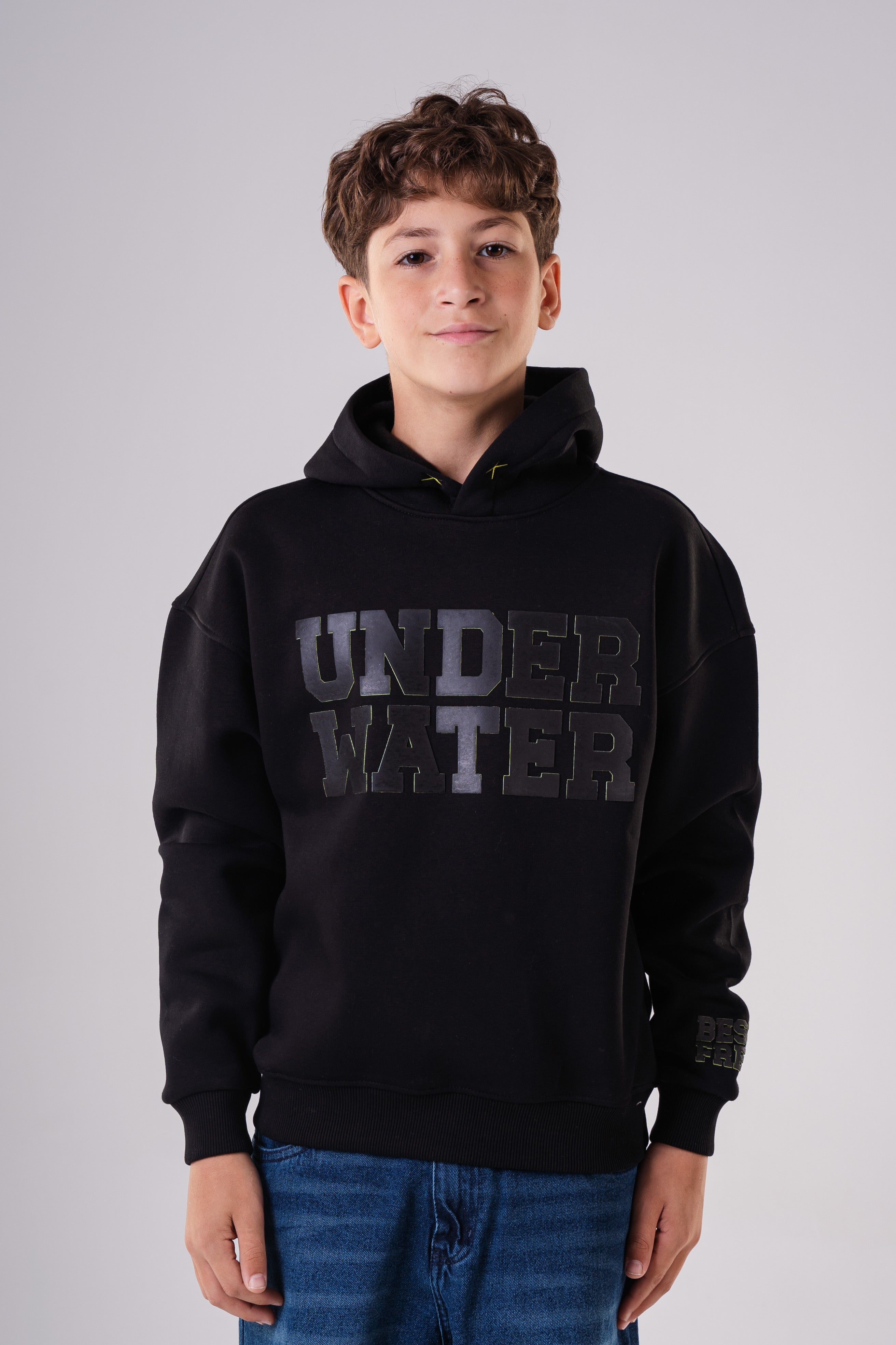 Cozy Graphic Hoodie for Boys