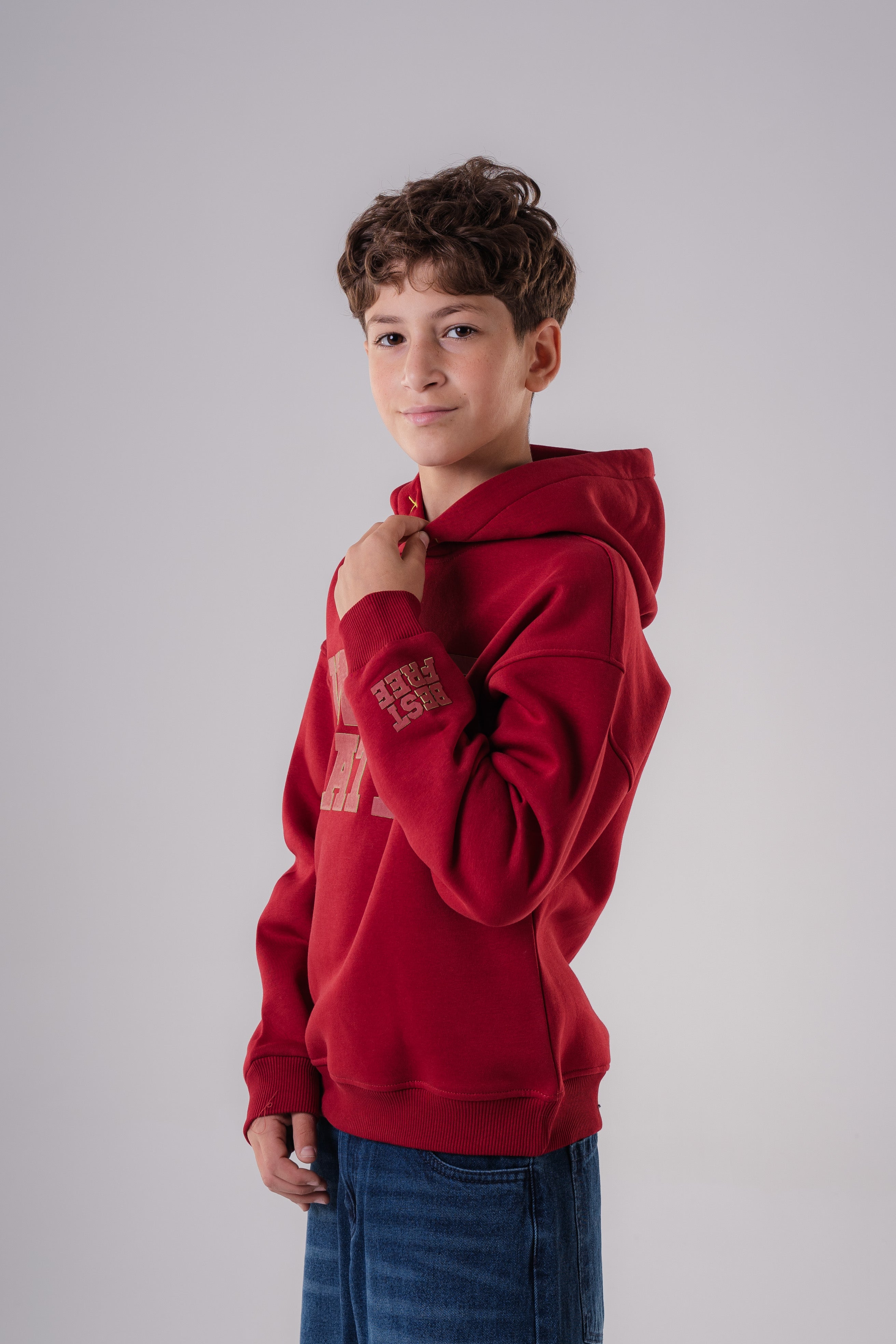 Cozy Graphic Hoodie for Boys