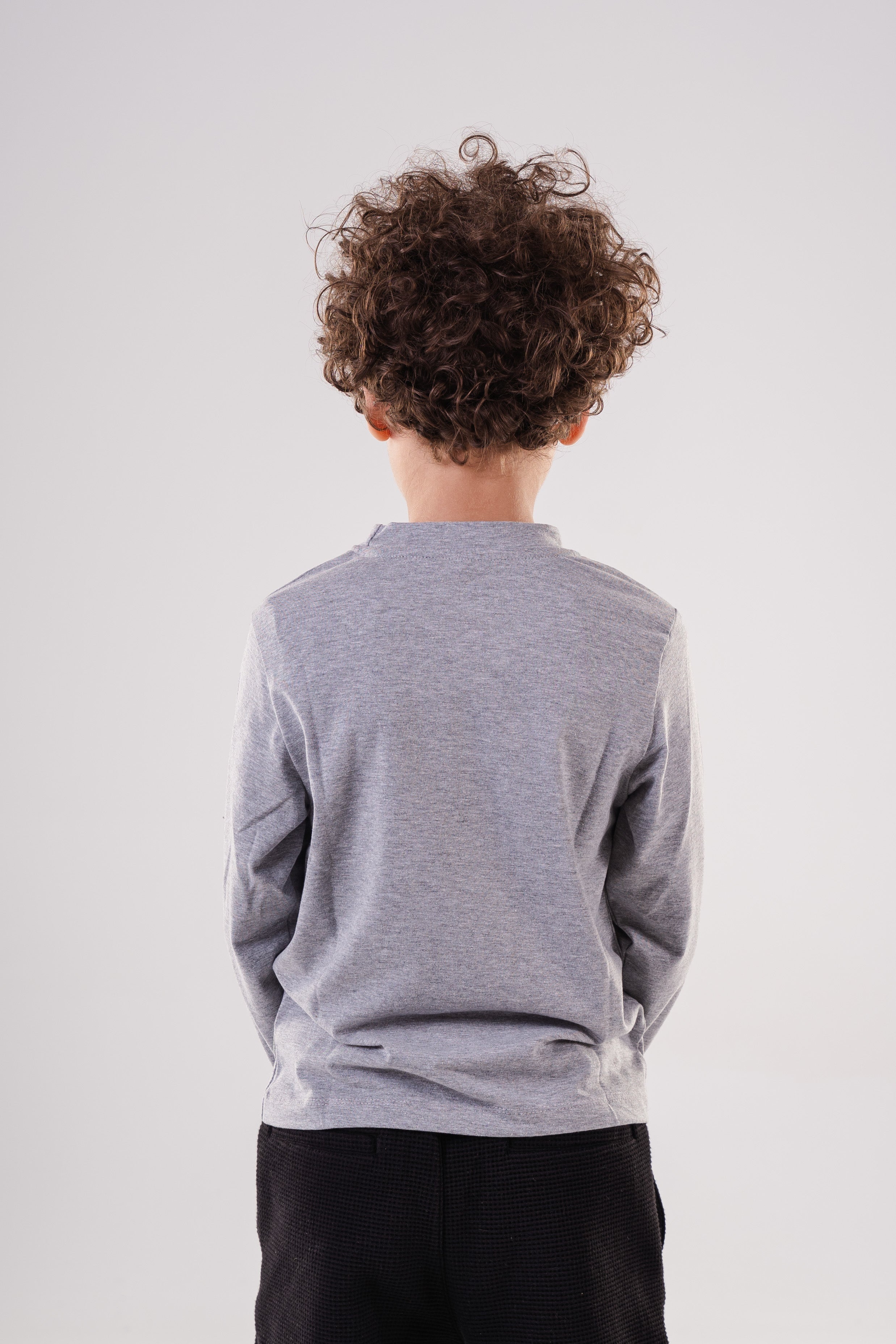 Boy's Long Sleeve Graphic Cotton Sweatshirt